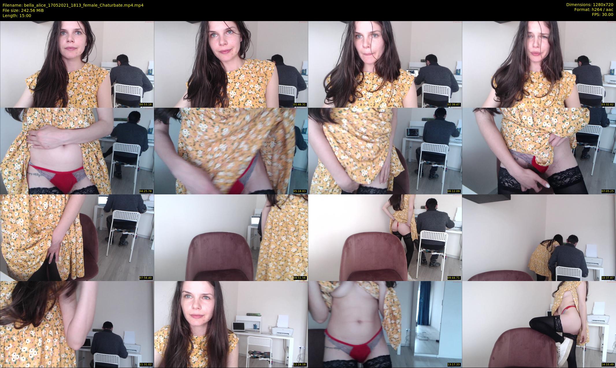 bella_alice — 15 minute Chaturbate female cam show recording, 720p, May 17, 2021