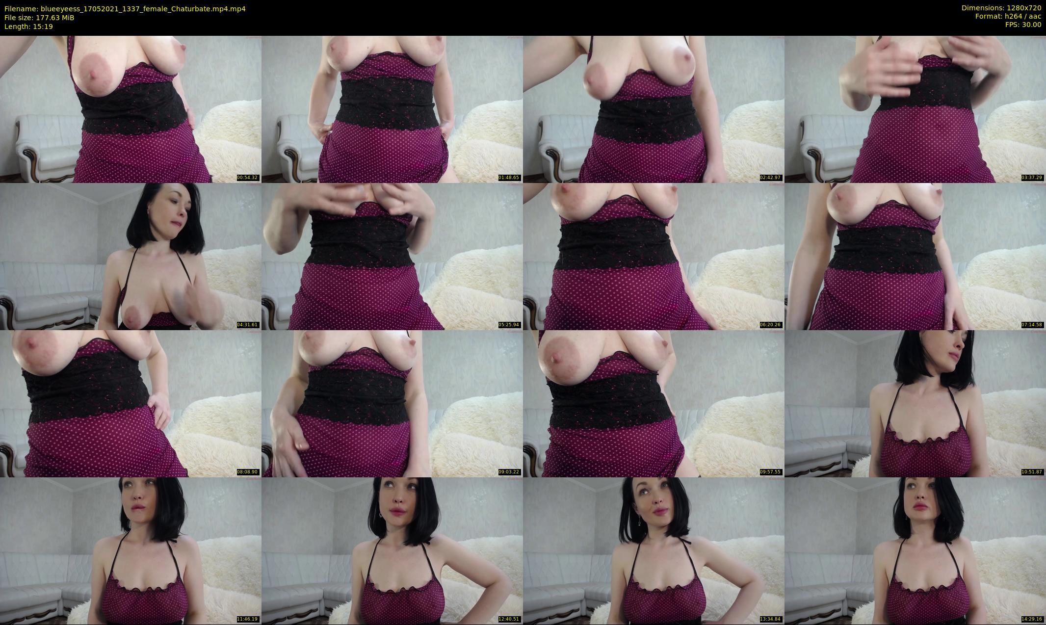 blueeyeess — 16 minute Chaturbate female cam show recording, 720p, May 17, 2021