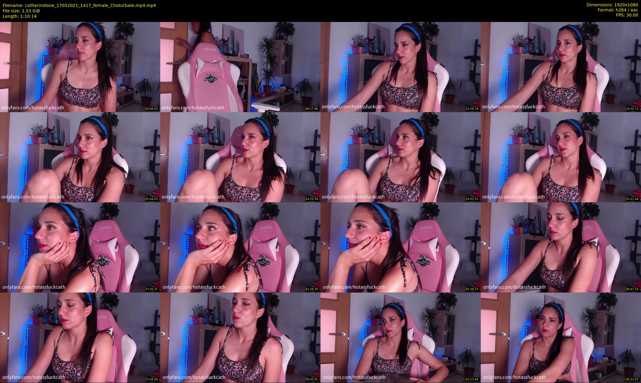 catherinstone — 71 minute Chaturbate female cam show recording, 1080p, May 17, 2021