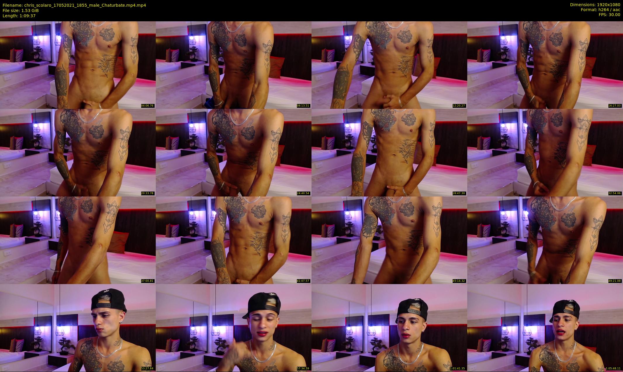 chris_scolaro — 70 minute Chaturbate male cam show recording, 1080p, May 17, 2021