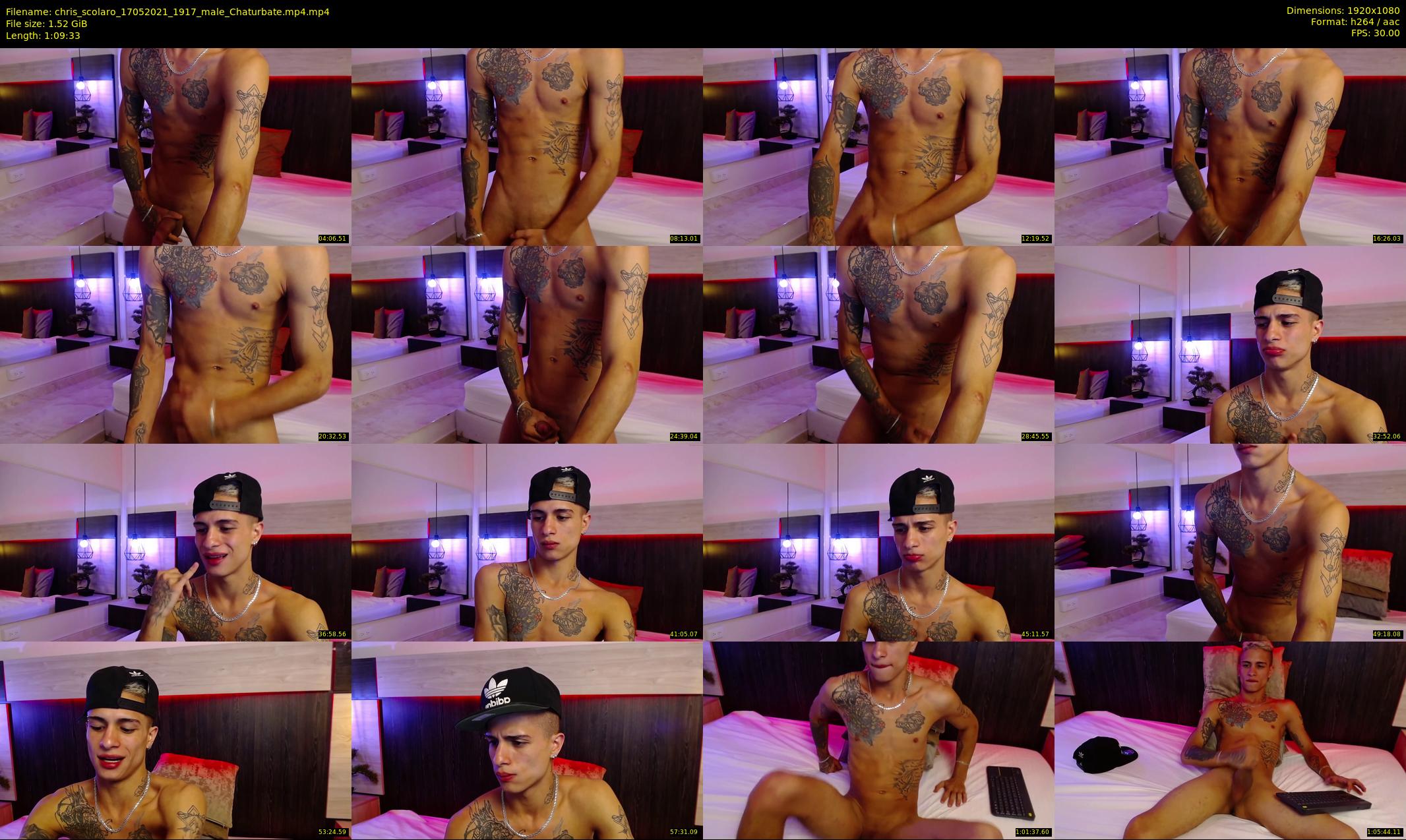 chris_scolaro — 70 minute Chaturbate male cam show recording, 1080p, May 17, 2021