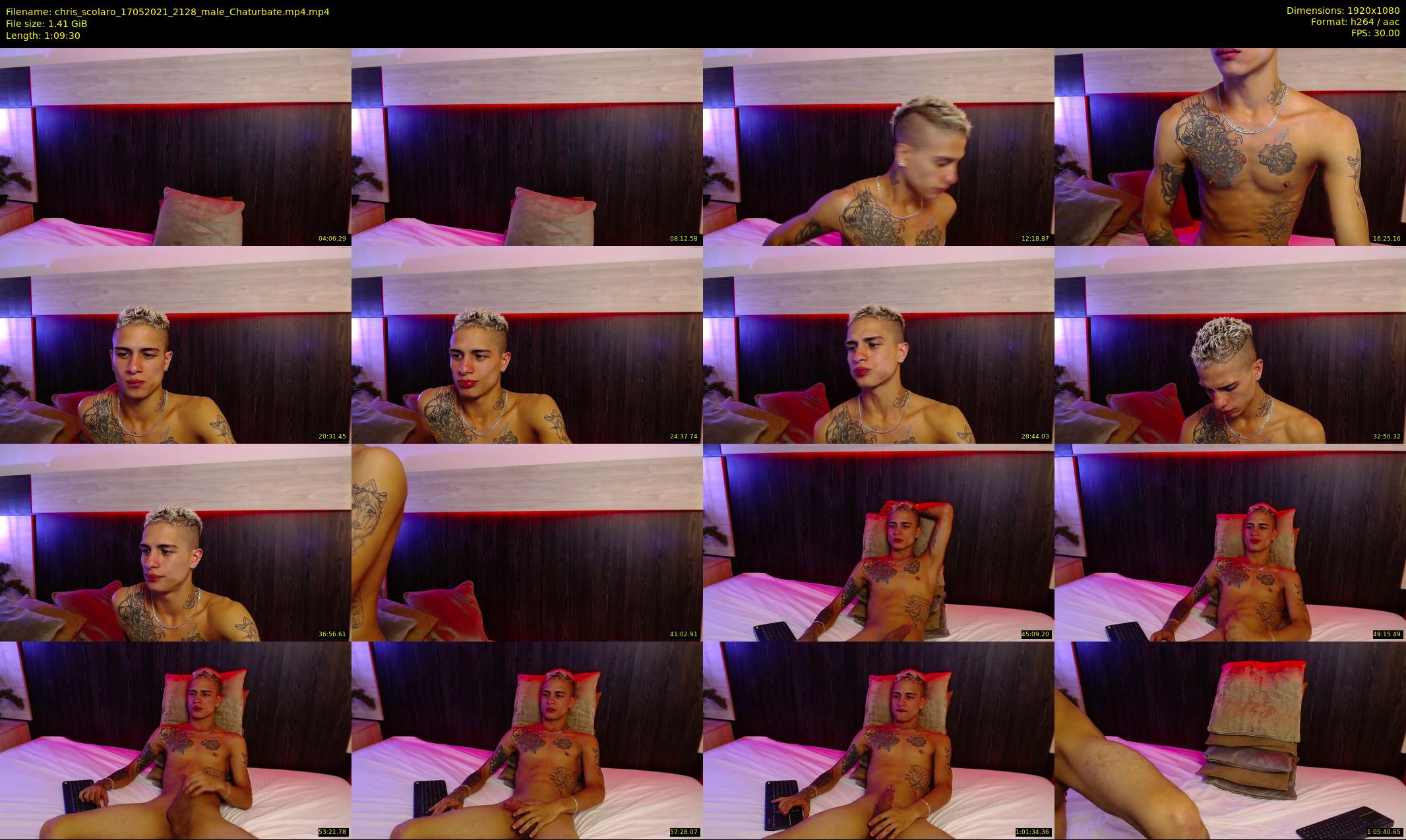 chris_scolaro — 70 minute Chaturbate male cam show recording, 1080p, May 17, 2021