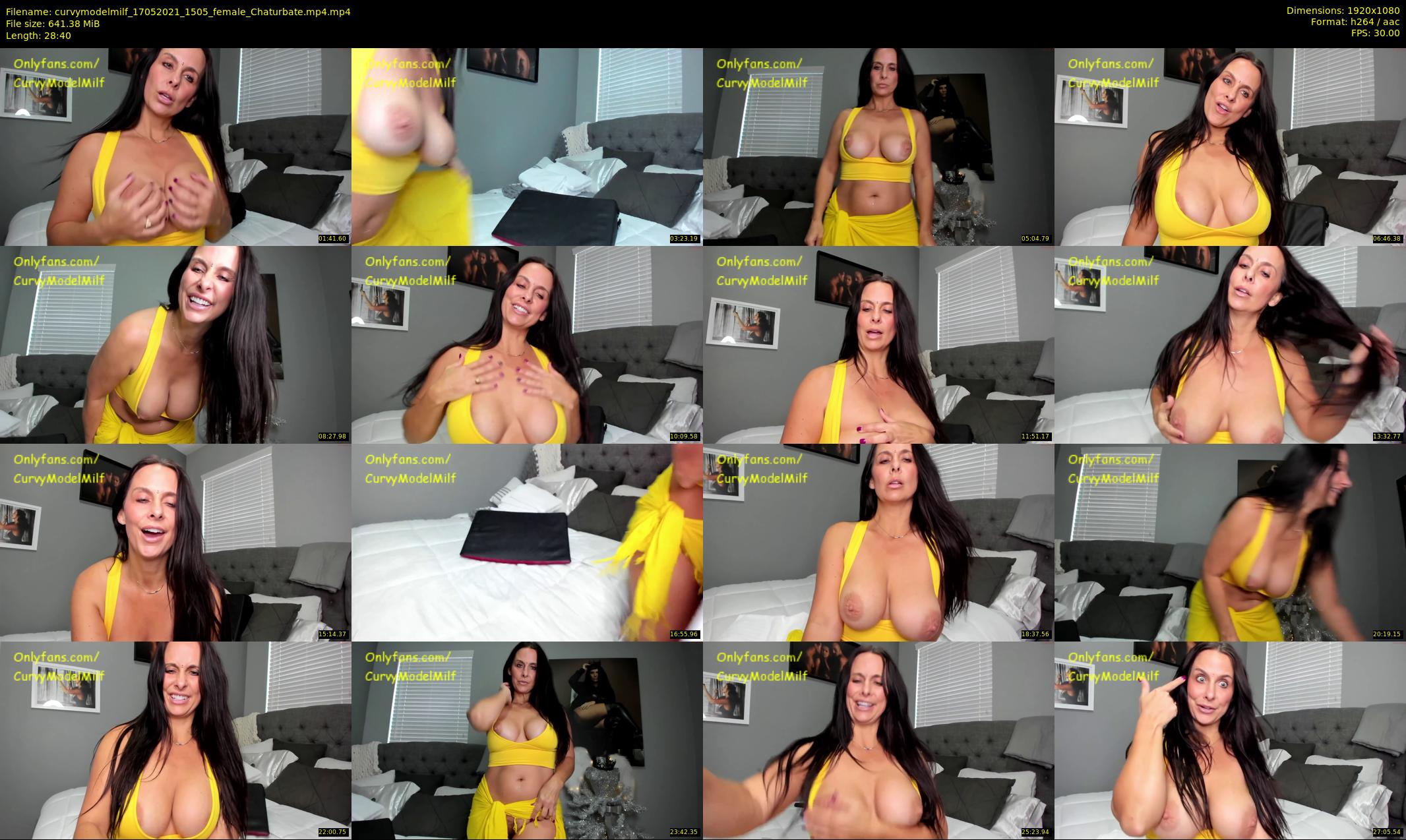curvymodelmilf — 29 minute Chaturbate female cam show recording, 1080p, May 17, 2021