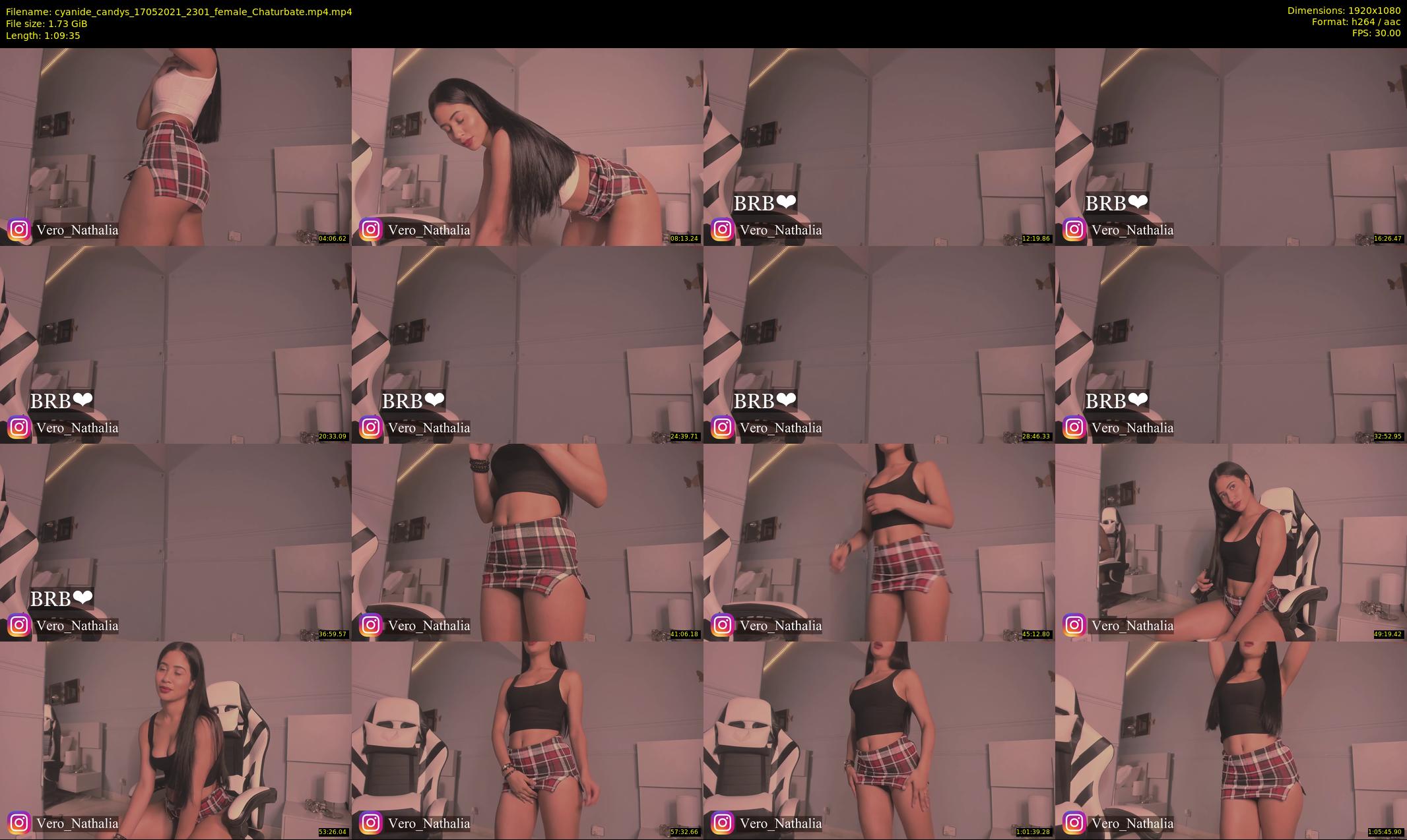 cyanide_candys — 70 minute Chaturbate female cam show recording, 1080p, May 17, 2021