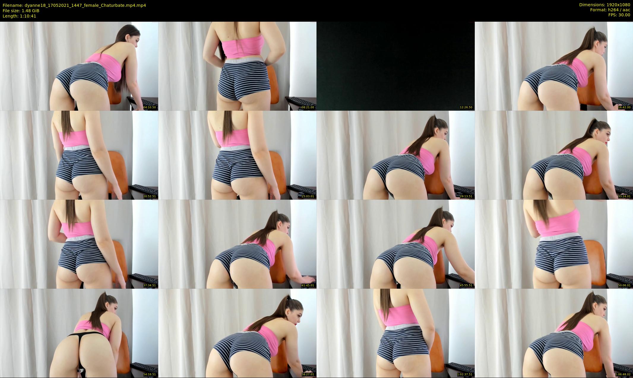 dyanne18 — 71 minute Chaturbate female cam show recording, 1080p, May 17, 2021