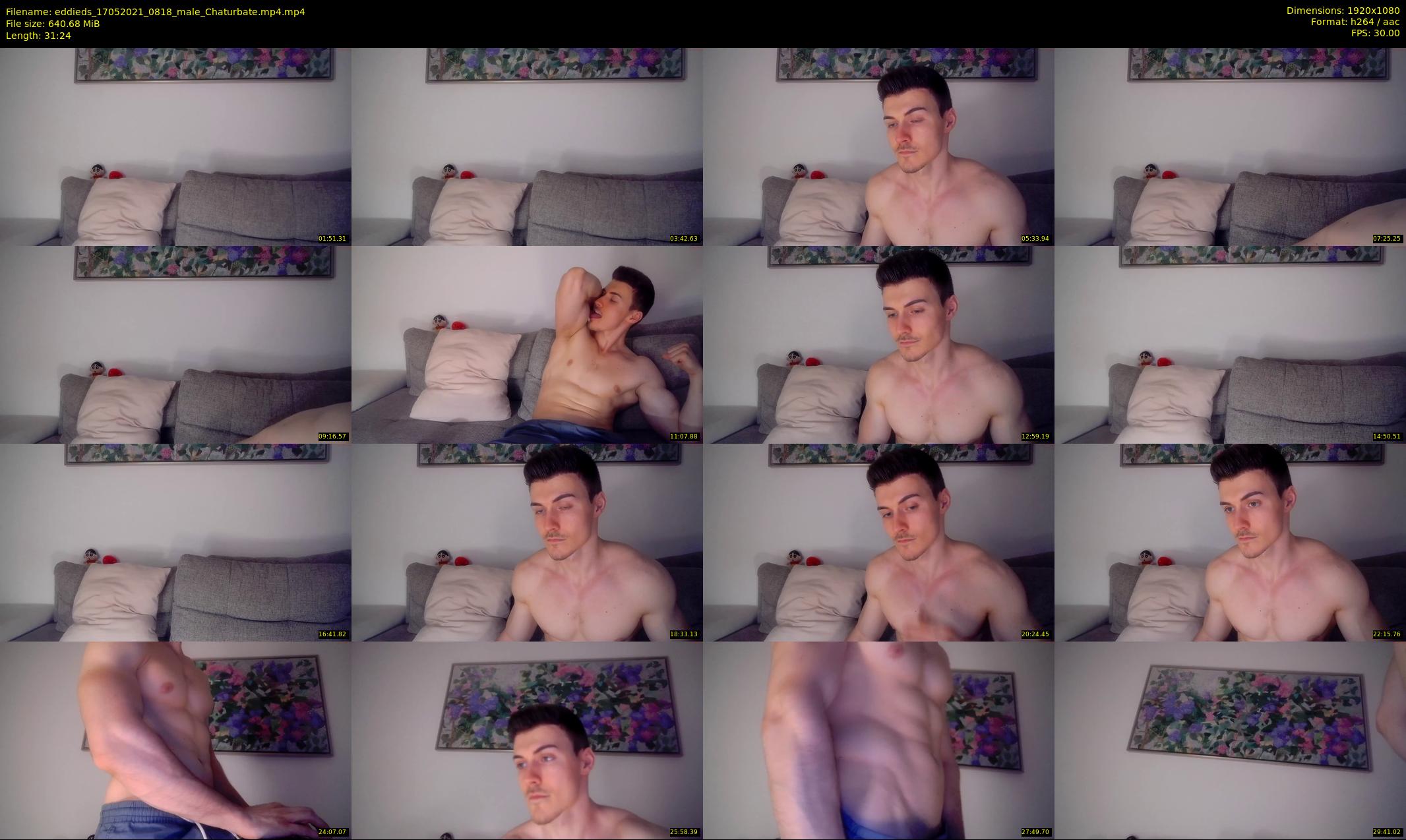 eddieds — 32 minute Chaturbate male cam show recording, 1080p, May 17, 2021