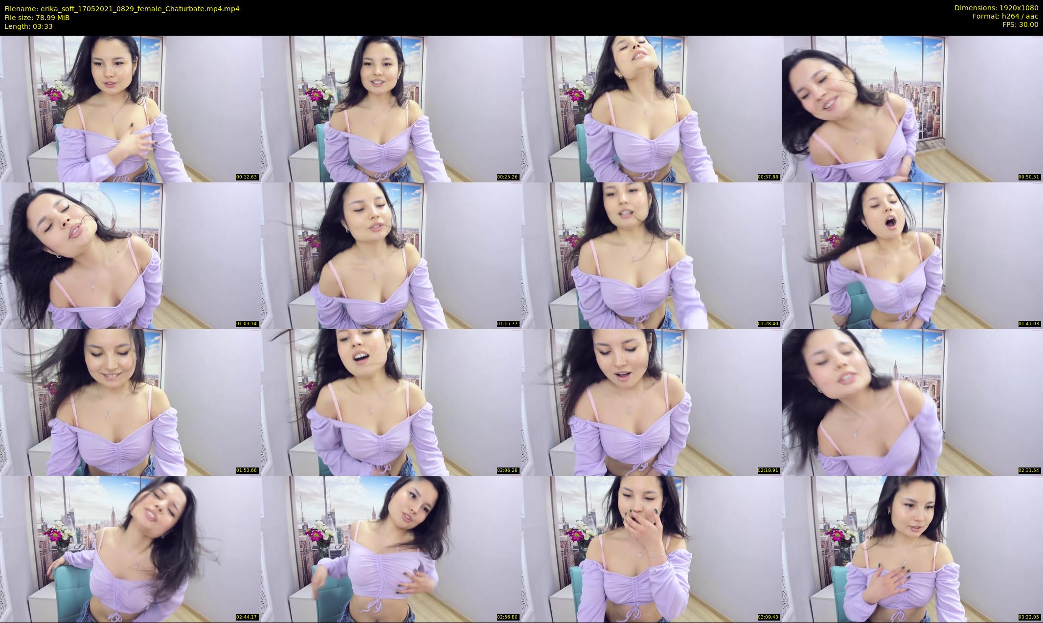 erika_soft — 4 minute Chaturbate female cam show recording, 1080p, May 17, 2021