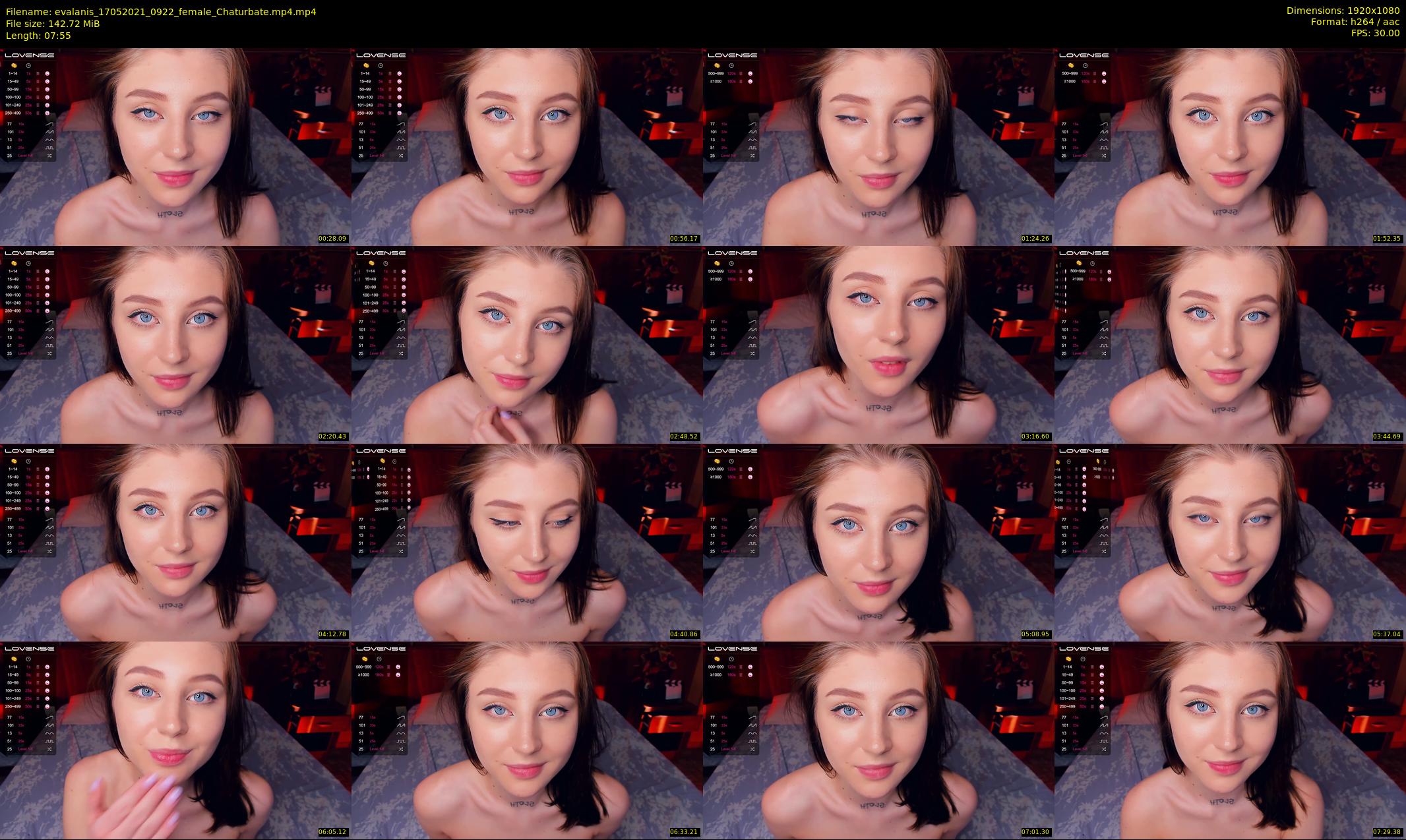 evalanis — 8 minute Chaturbate couple cam show recording, 1080p, May 17, 2021