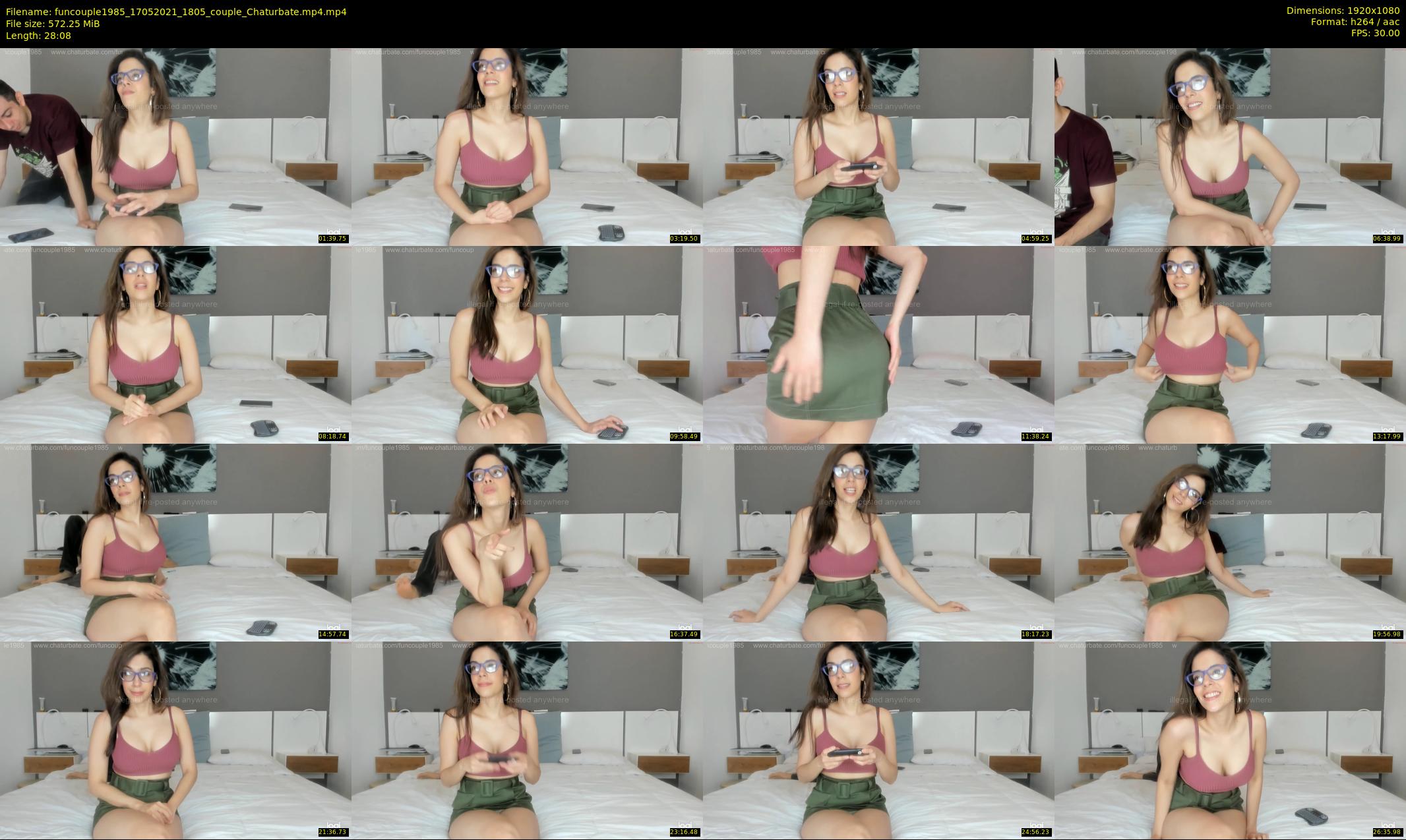 funcouple1985 — 29 minute Chaturbate couple cam show recording, 1080p, May 17, 2021
