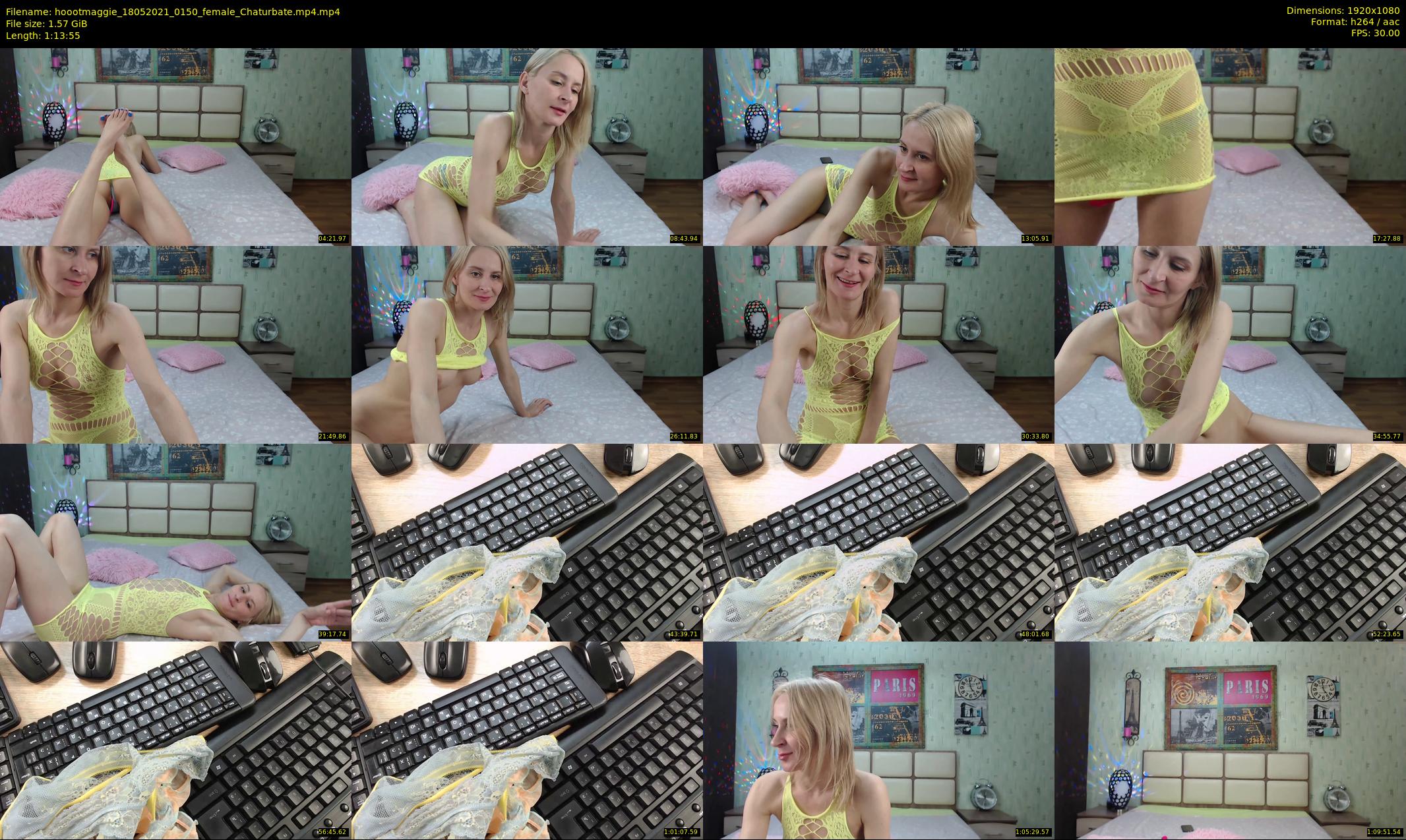 hoootmaggie — 74 minute Chaturbate couple cam show recording, 1080p, May 18, 2021
