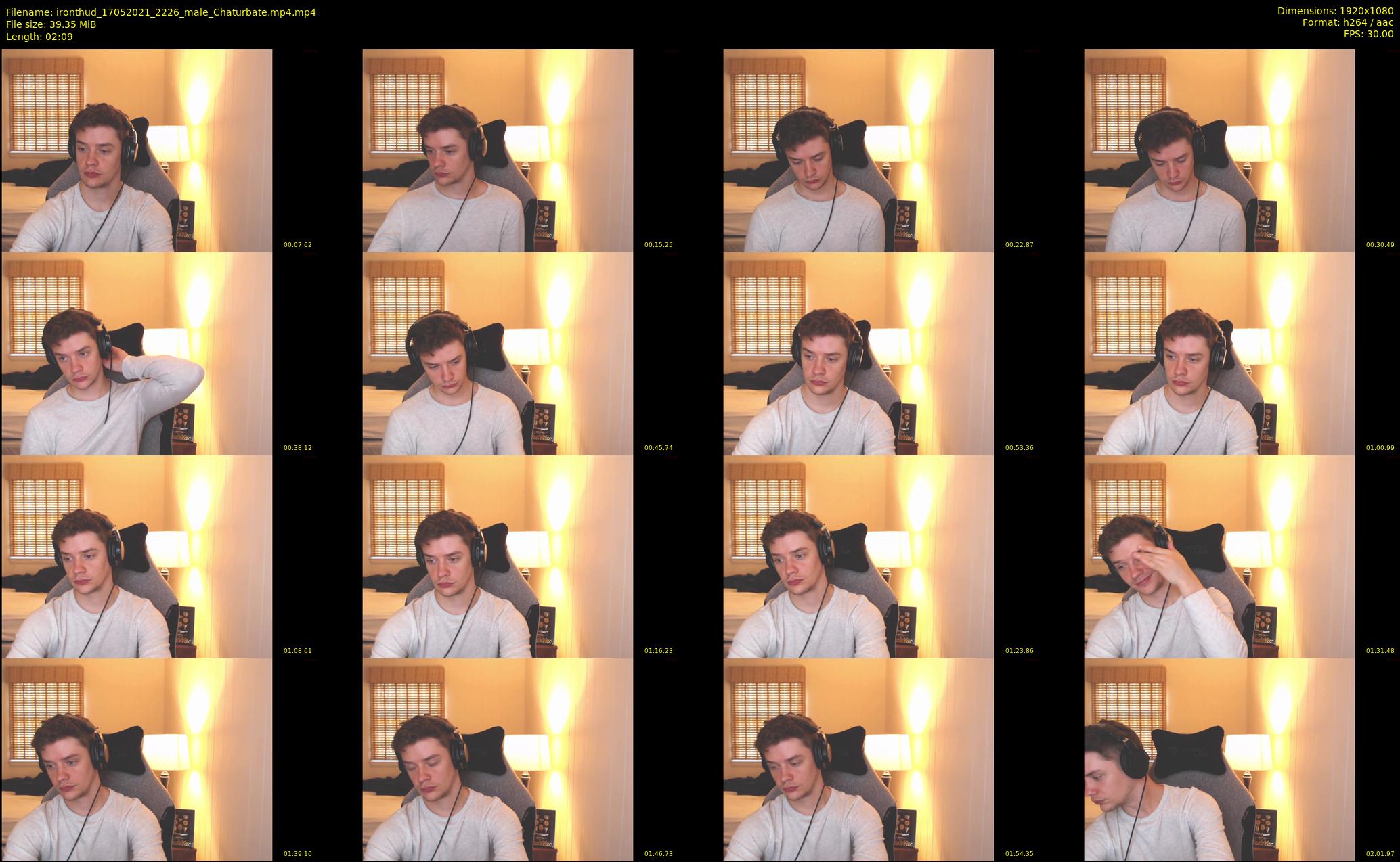 ironthud — 3 minute Chaturbate male cam show recording, 1080p, May 17, 2021