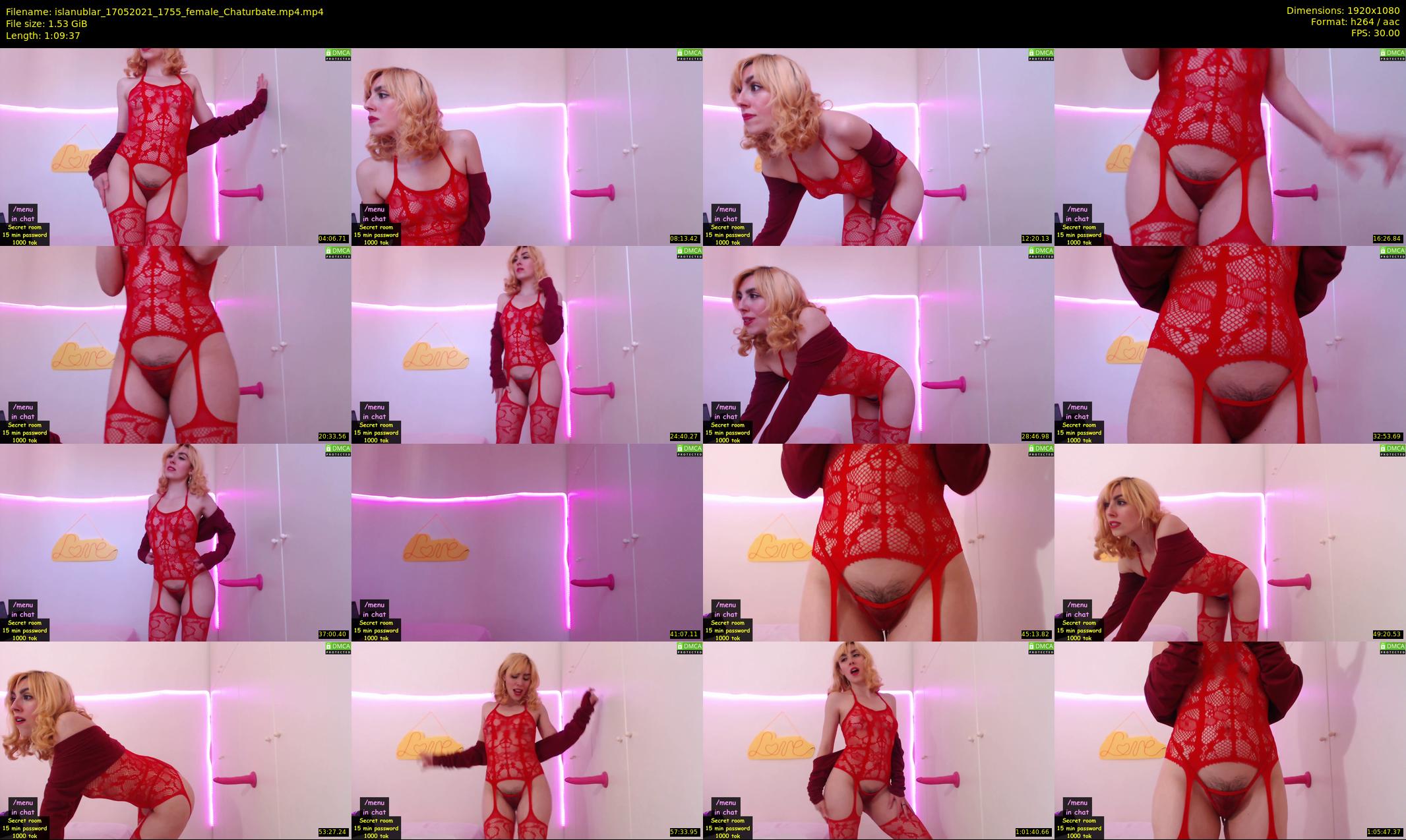 islanublar — 70 minute Chaturbate female cam show recording, 1080p, May 17, 2021