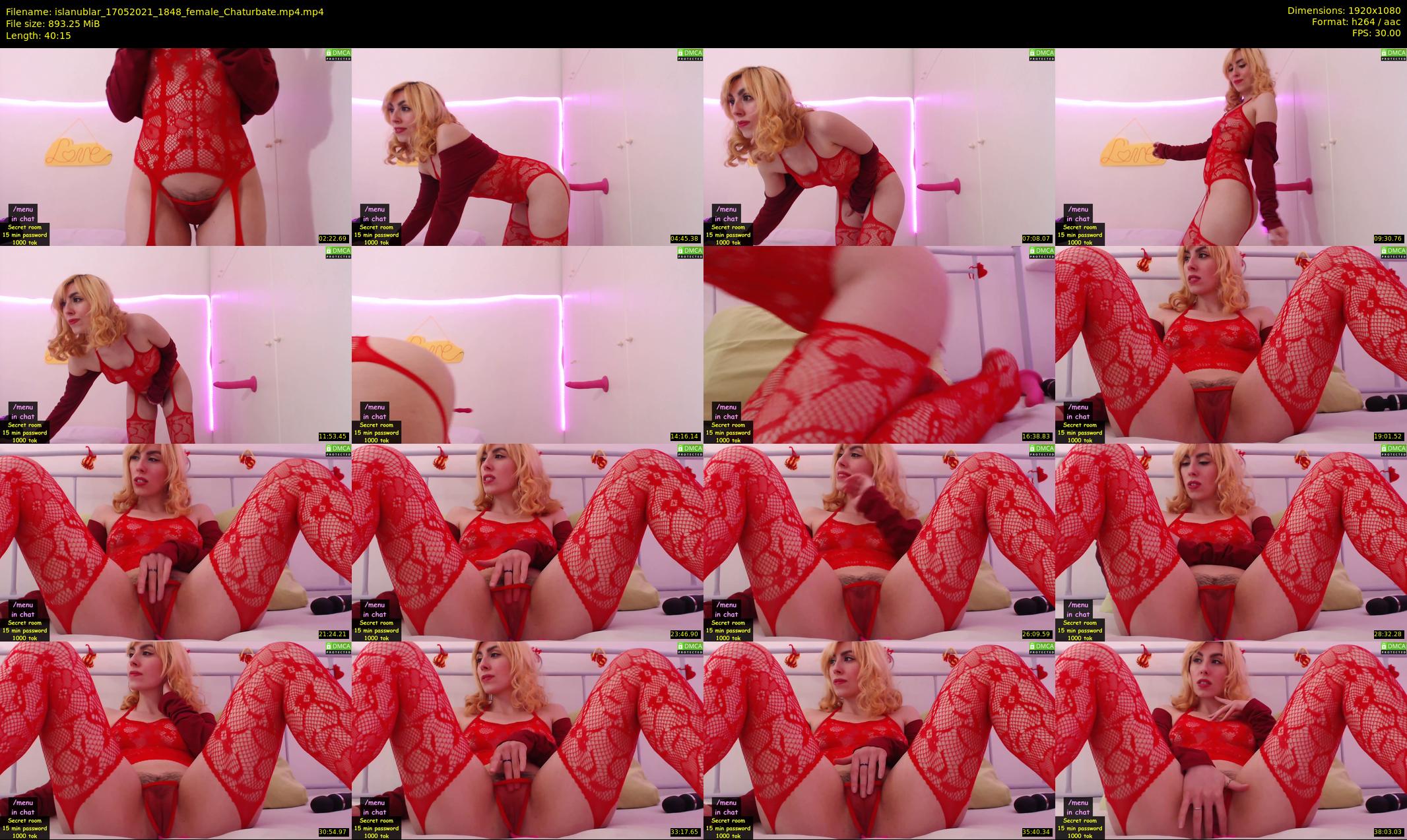 islanublar — 41 minute Chaturbate female cam show recording, 1080p, May 17, 2021