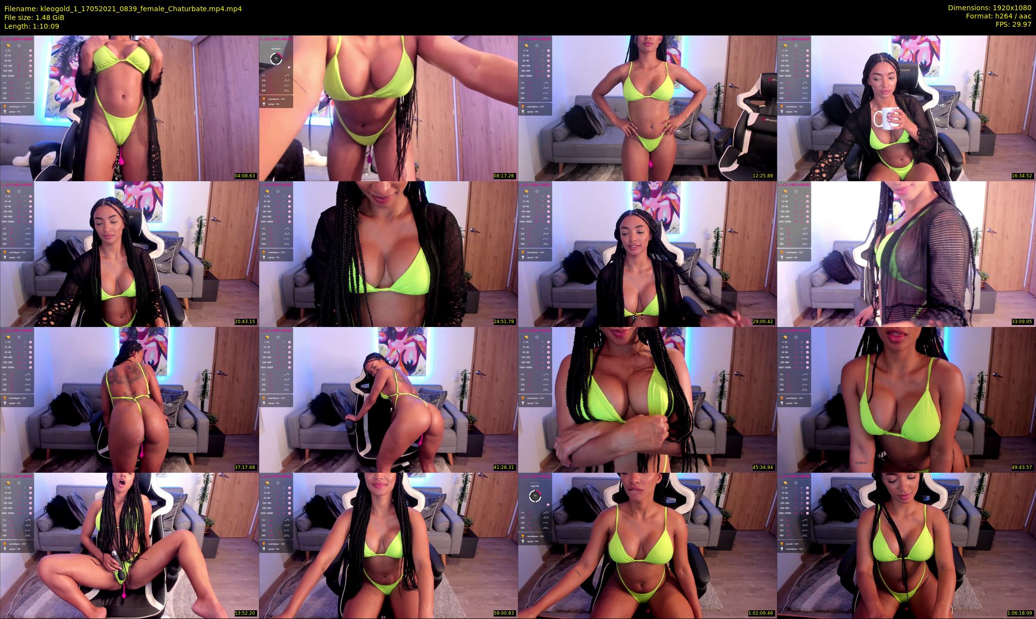 kleogold_1 — 71 minute Chaturbate female cam show recording, 1080p, May 17, 2021