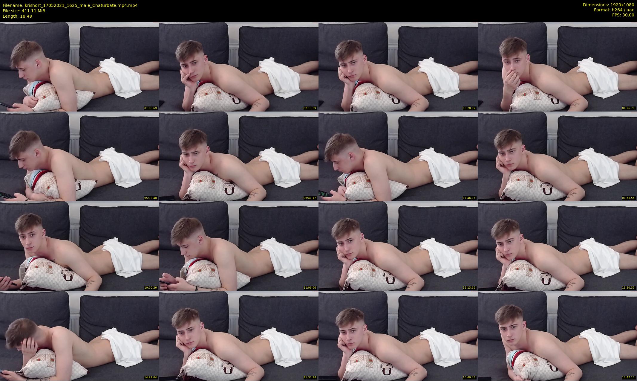 krishort — 19 minute Chaturbate male cam show recording, 1080p, May 17, 2021