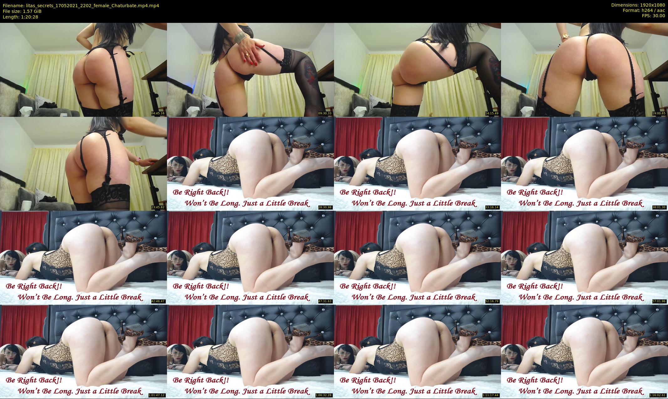 litas_secrets — 81 minute Chaturbate female cam show recording, 1080p, May 17, 2021