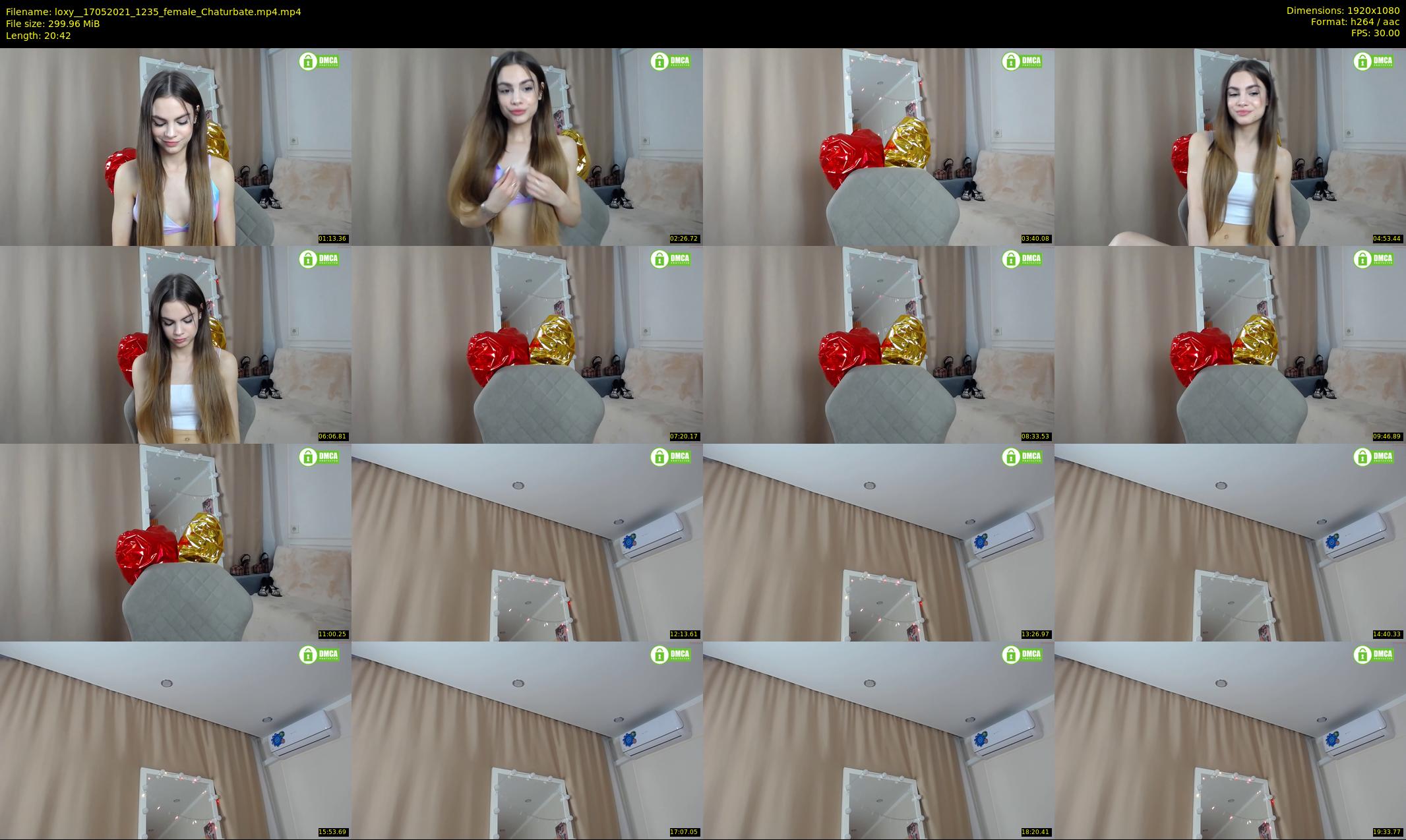 loxy_ — 21 minute Chaturbate female cam show recording, 1080p, May 17, 2021