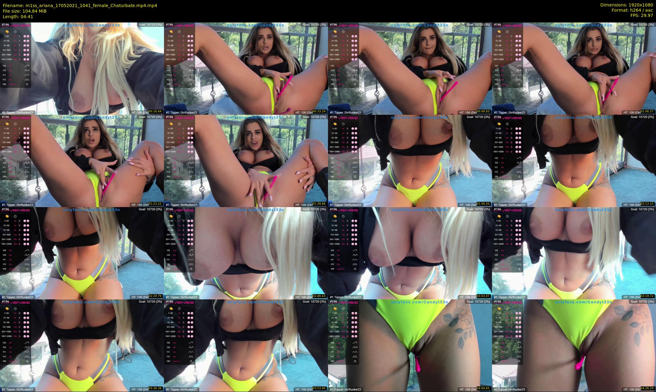 m1ss_ariana — 5 minute Chaturbate female cam show recording, 1080p, May 17, 2021
