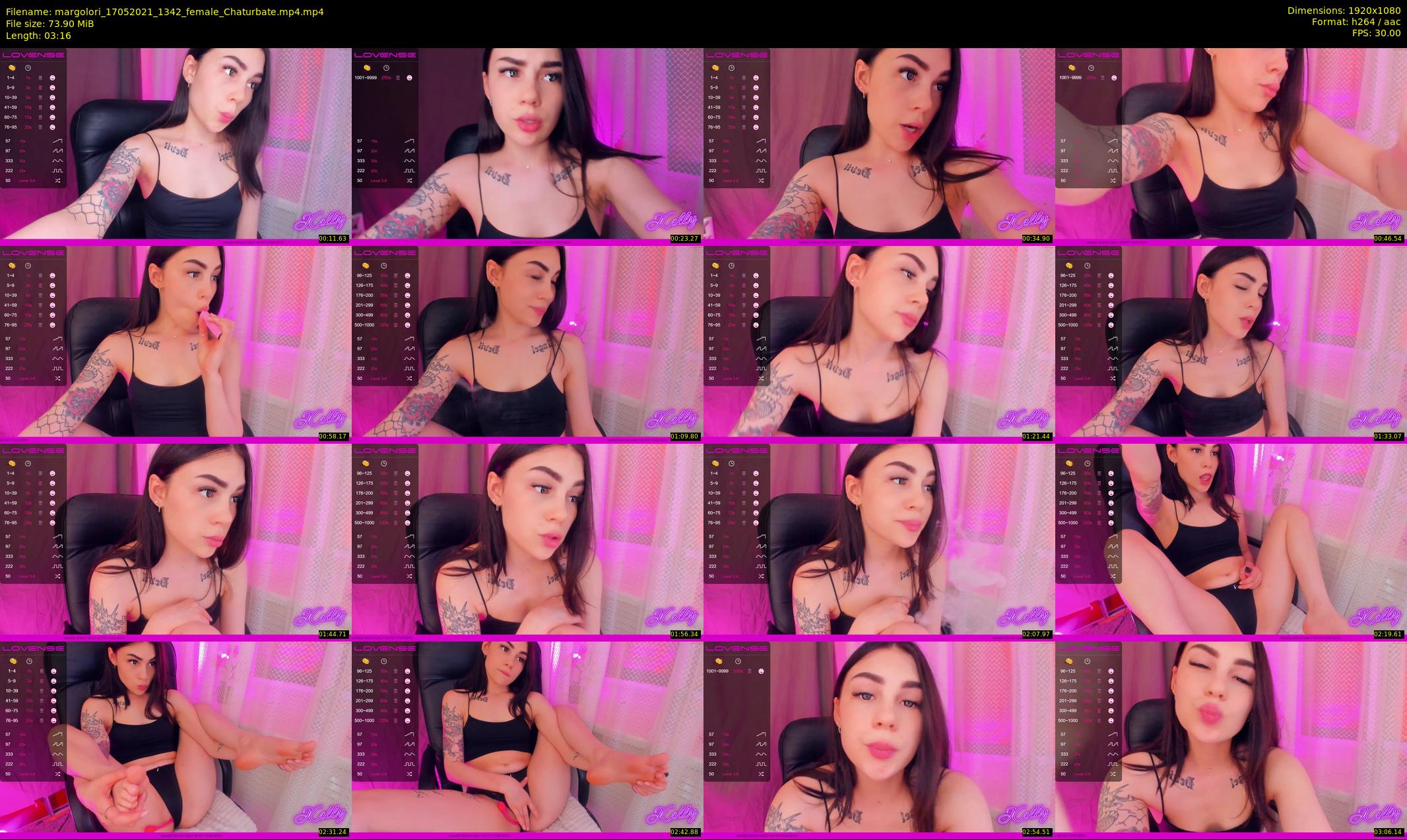 margolori — 4 minute Chaturbate couple cam show recording, 1080p, May 17, 2021