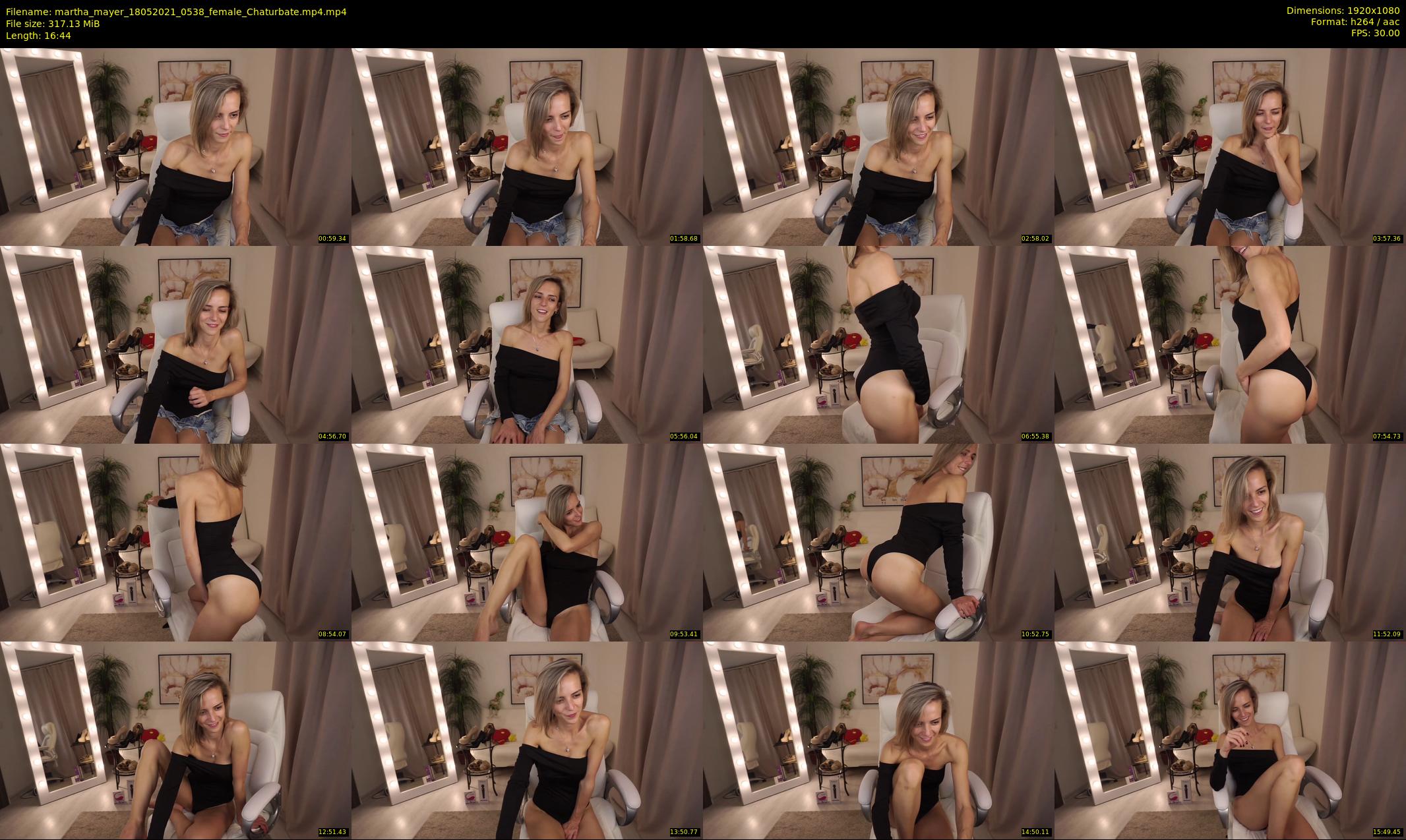 martha_mayer — 17 minute Chaturbate female cam show recording, 1080p, May 18, 2021