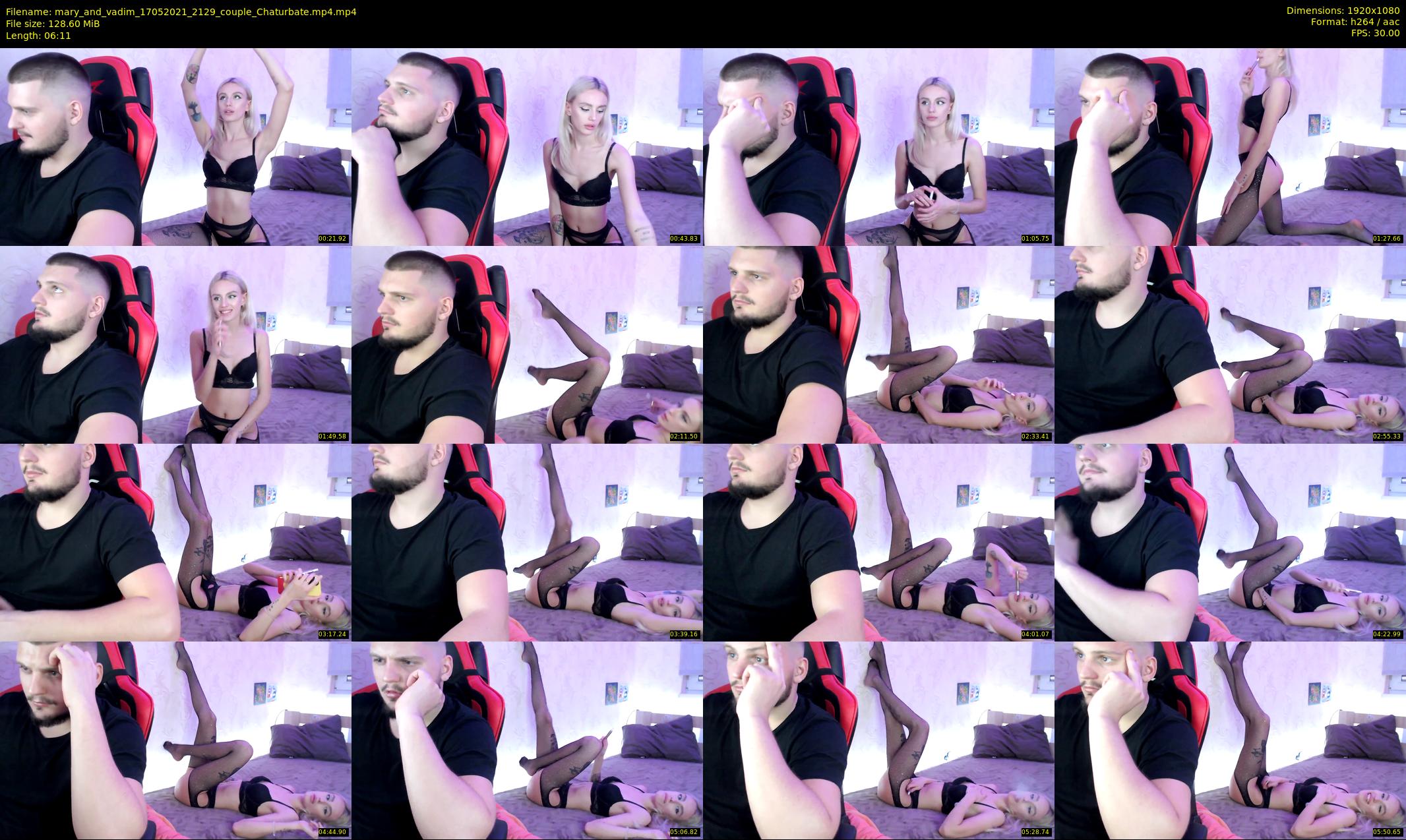 mary_and_vadim — 7 minute Chaturbate couple cam show recording, 1080p, May 17, 2021