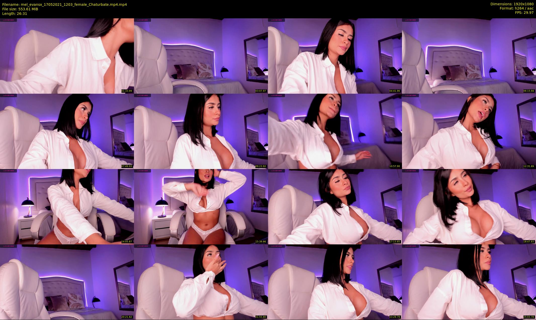 mel_evansx — 27 minute Chaturbate female cam show recording, 1080p, May 17, 2021