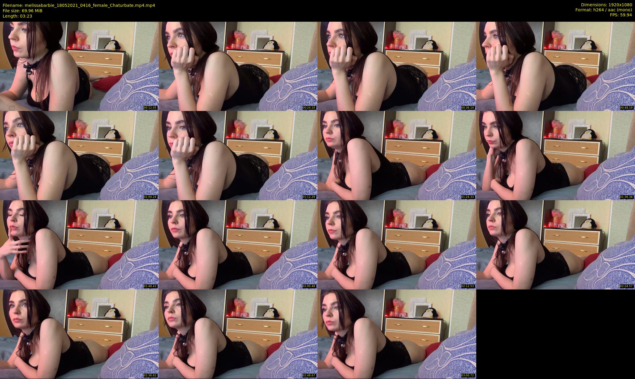 melissabarbie — 4 minute Chaturbate couple cam show recording, 1080p, May 18, 2021