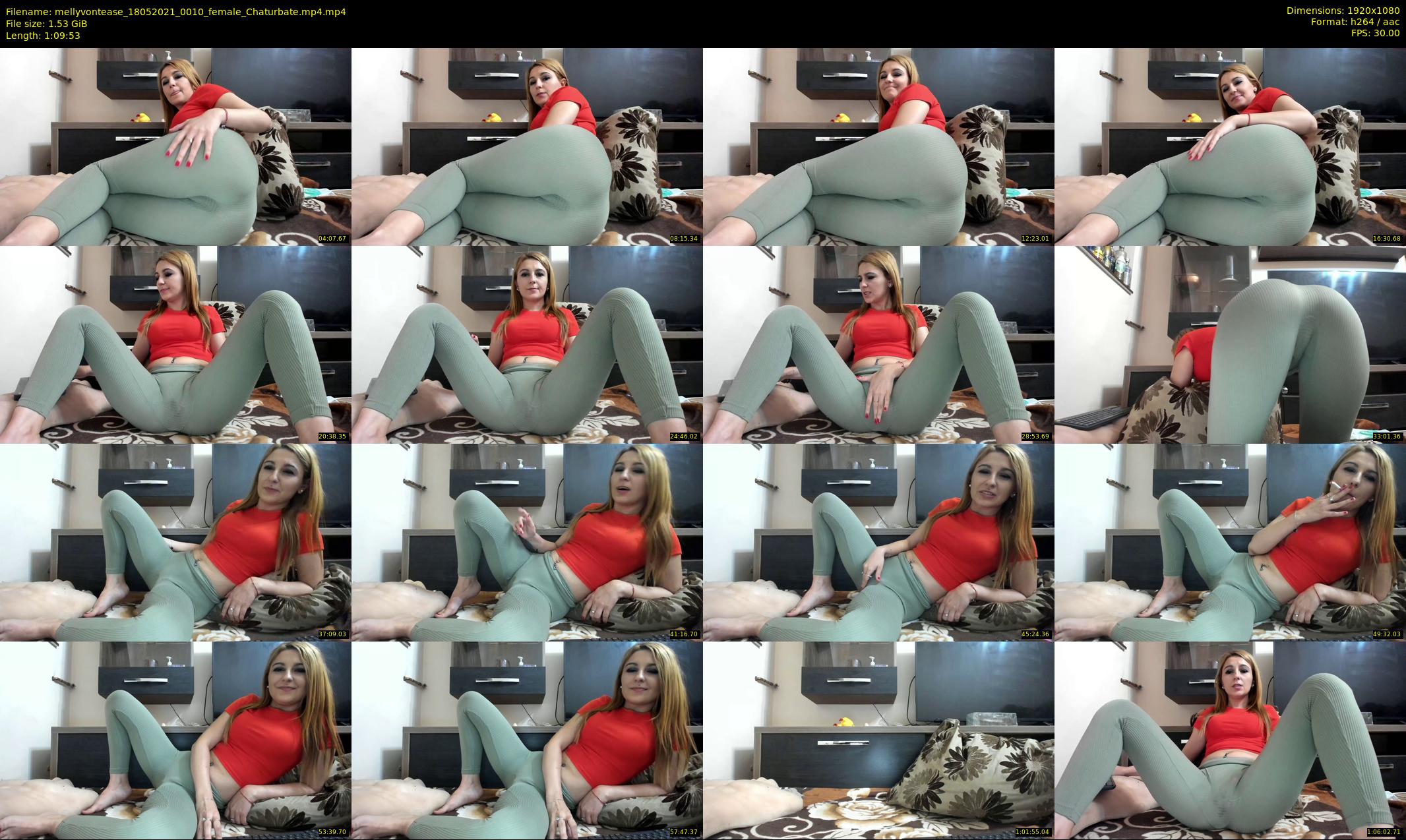 mellyvontease — 70 minute Chaturbate female cam show recording, 1080p, May 18, 2021