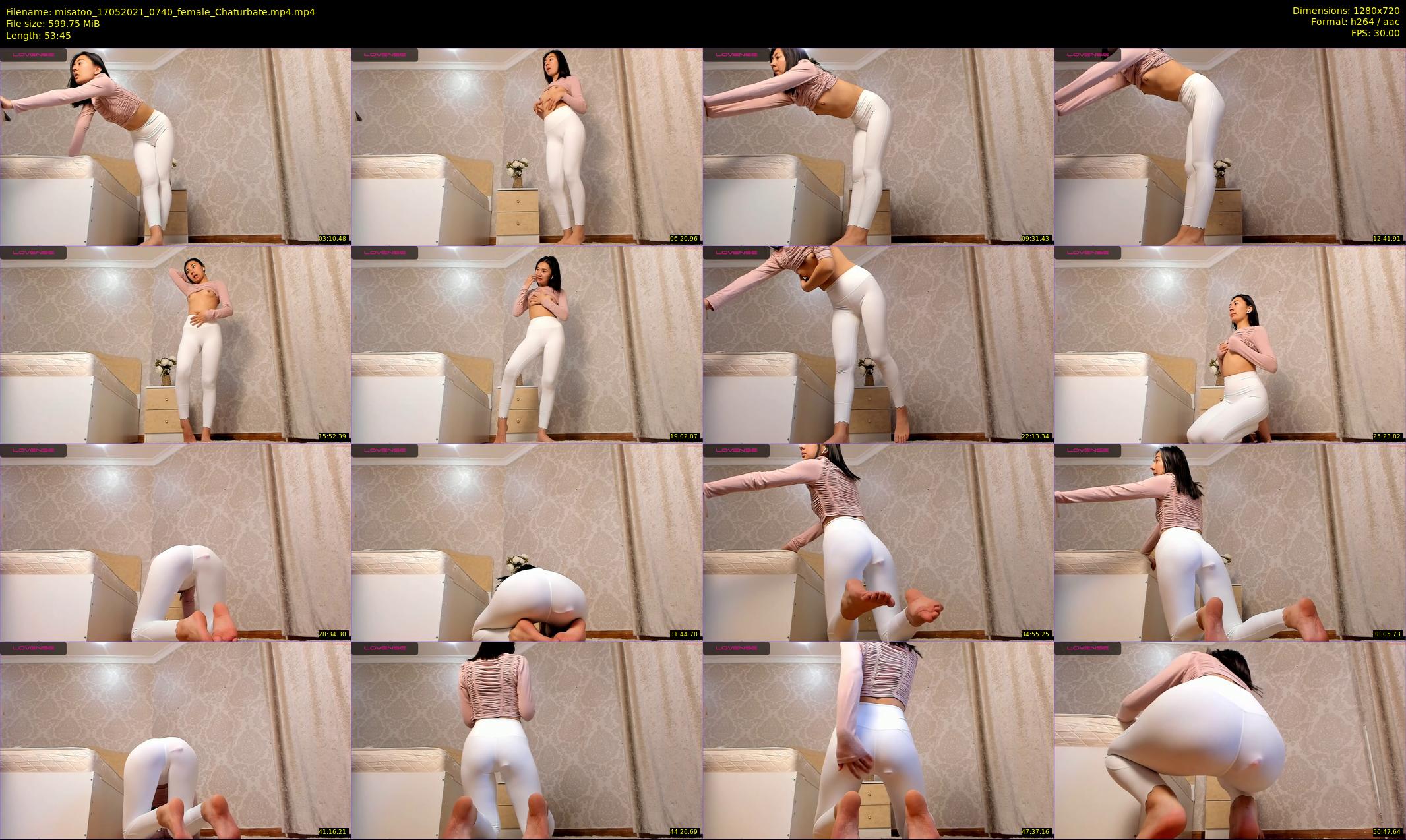 misatoo — 54 minute Chaturbate female cam show recording, 720p, May 17, 2021