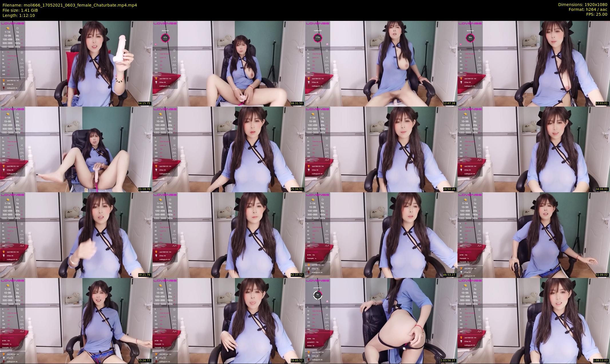 moli666 — 73 minute Chaturbate female cam show recording, 1080p, May 17, 2021