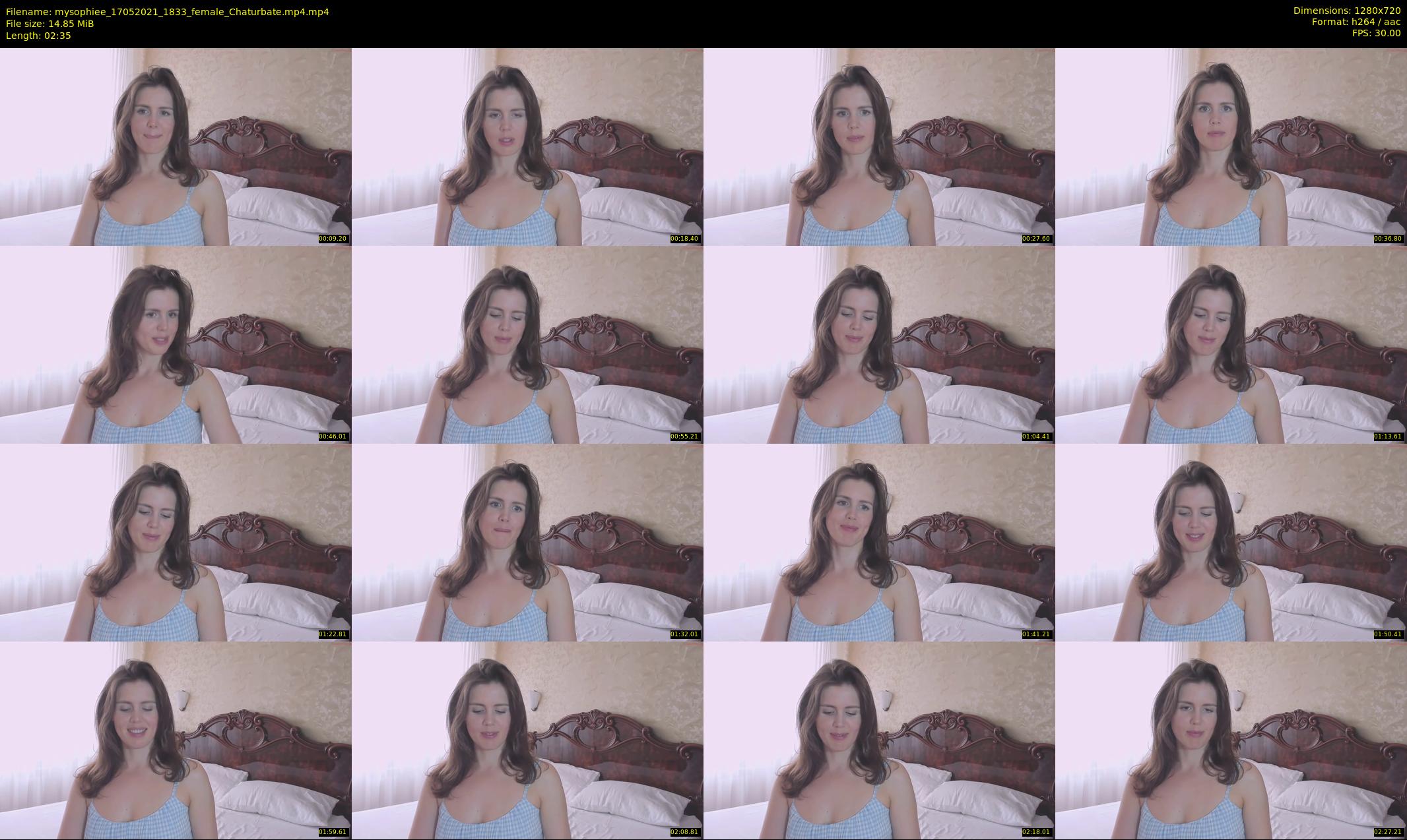 mysophiee — 3 minute Chaturbate female cam show recording, 720p, May 17, 2021