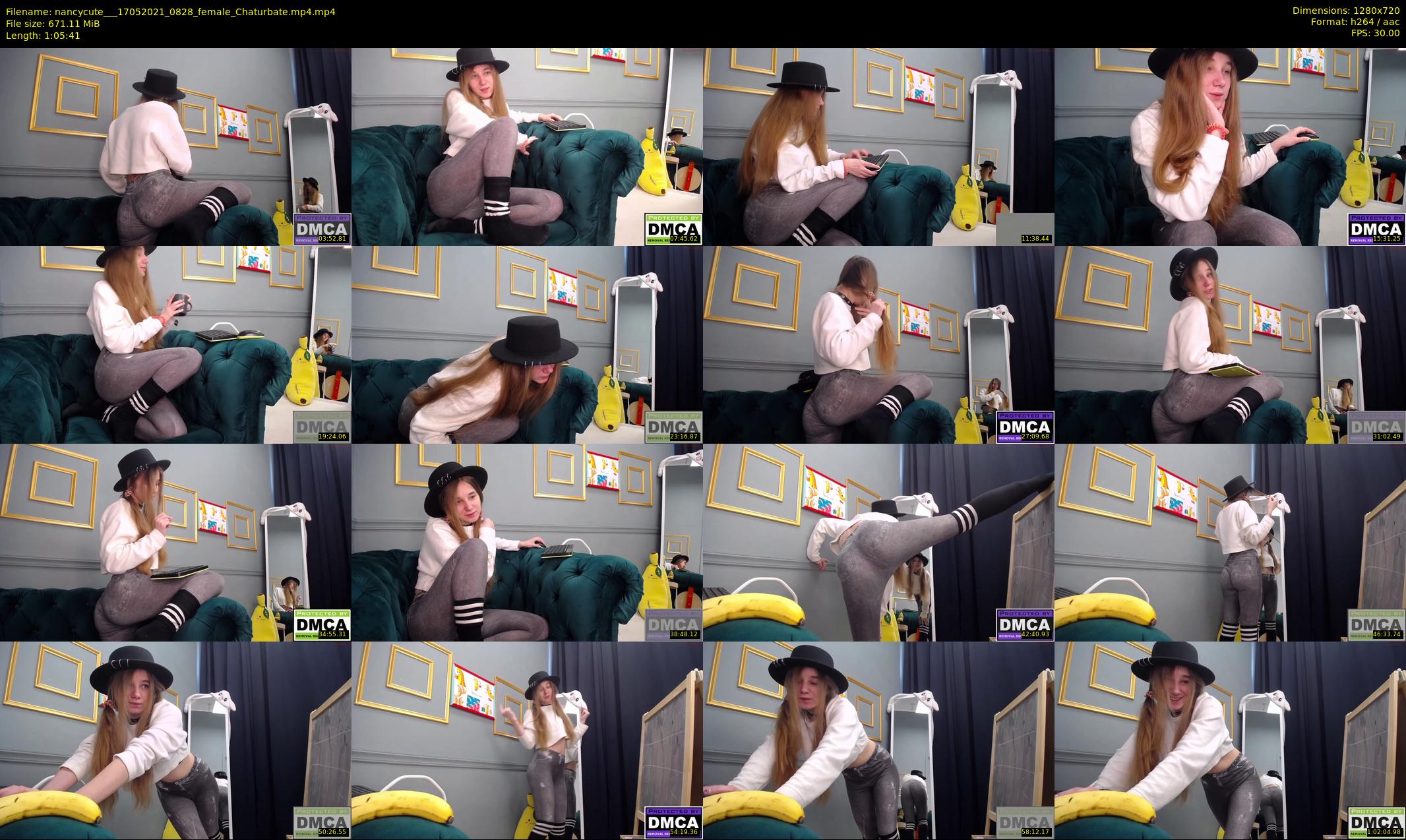 nancycute__ — 66 minute Chaturbate female cam show recording, 720p, May 17, 2021
