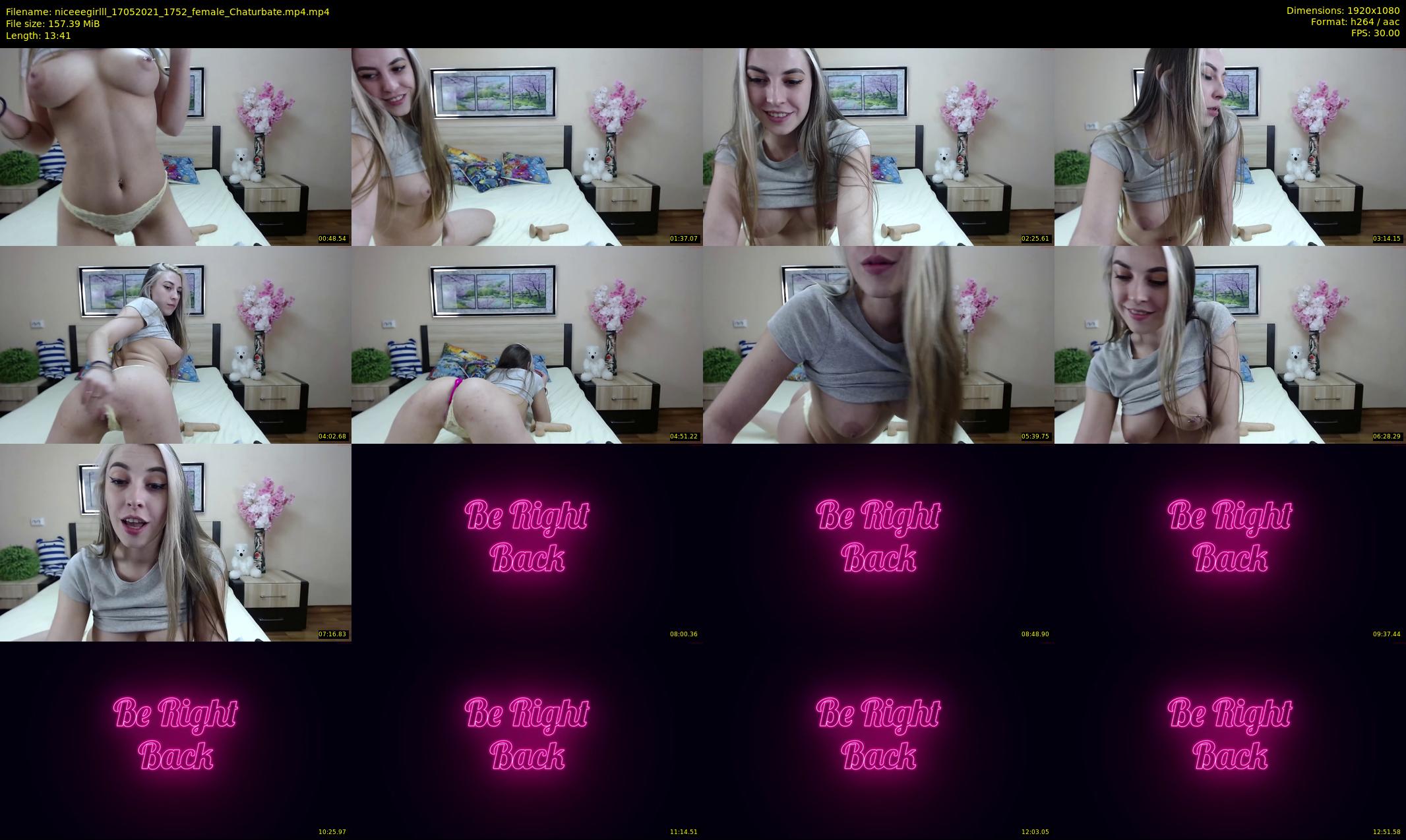 niceeegirlll — 14 minute Chaturbate couple cam show recording, 1080p, May 17, 2021