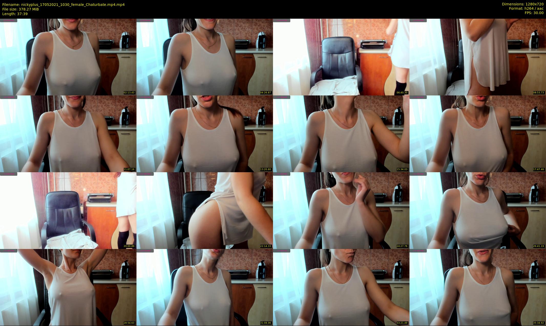 nickyplus — 38 minute Chaturbate couple cam show recording, 720p, May 17, 2021