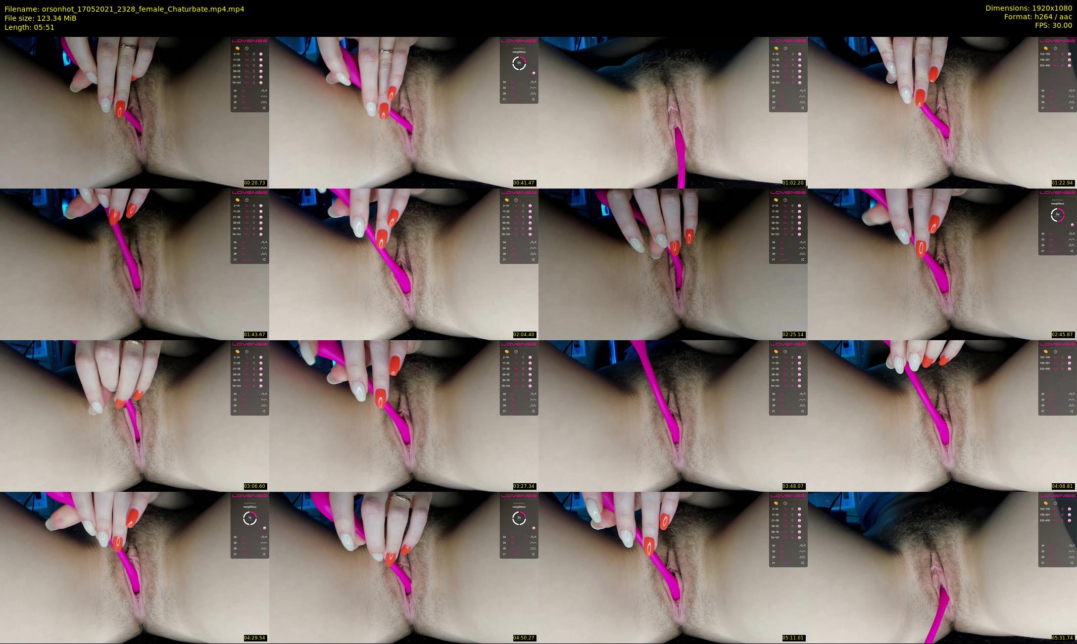 orsonhot — 6 minute Chaturbate female cam show recording, 1080p, May 17, 2021
