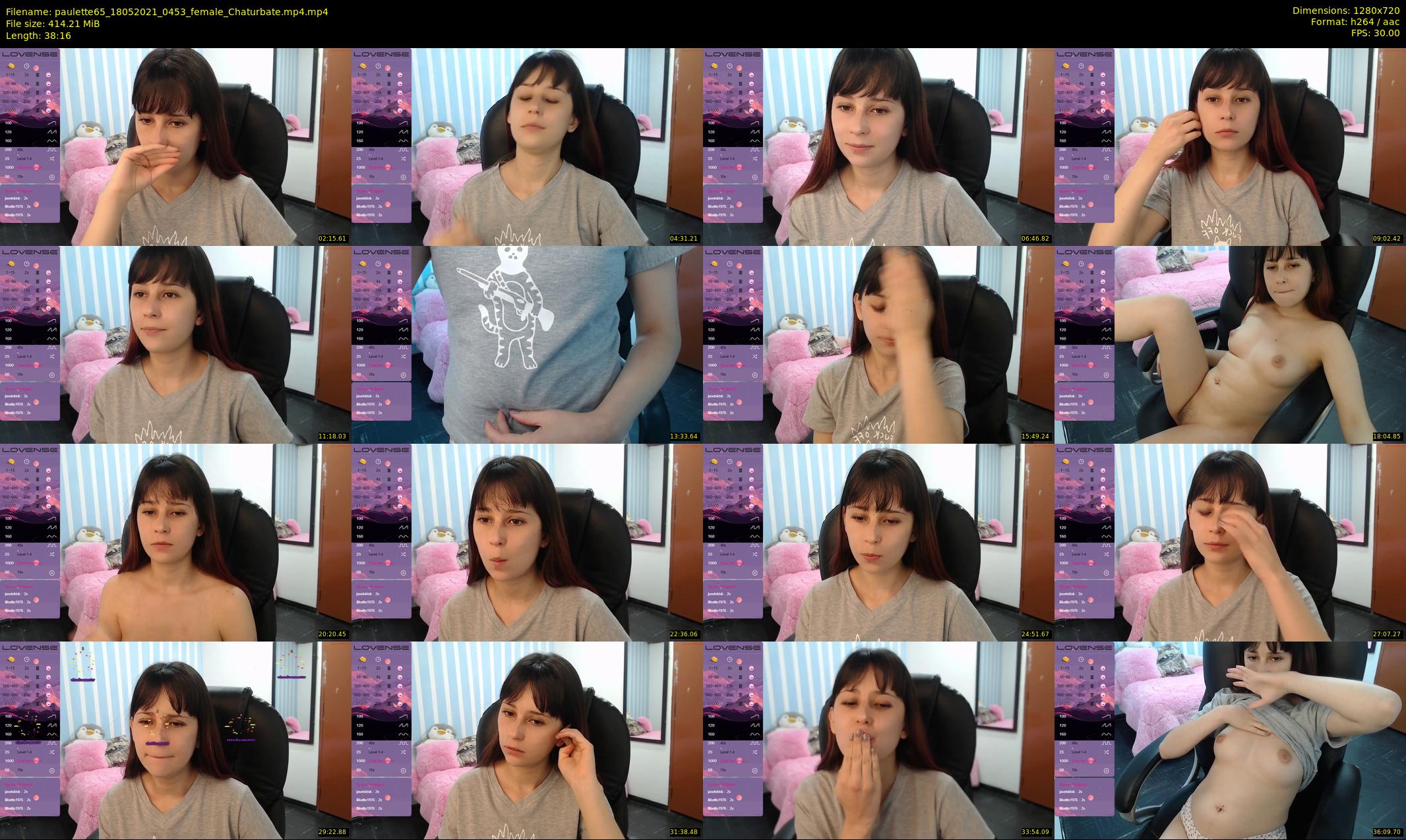 paulette65 — 39 minute Chaturbate female cam show recording, 720p, May 18, 2021