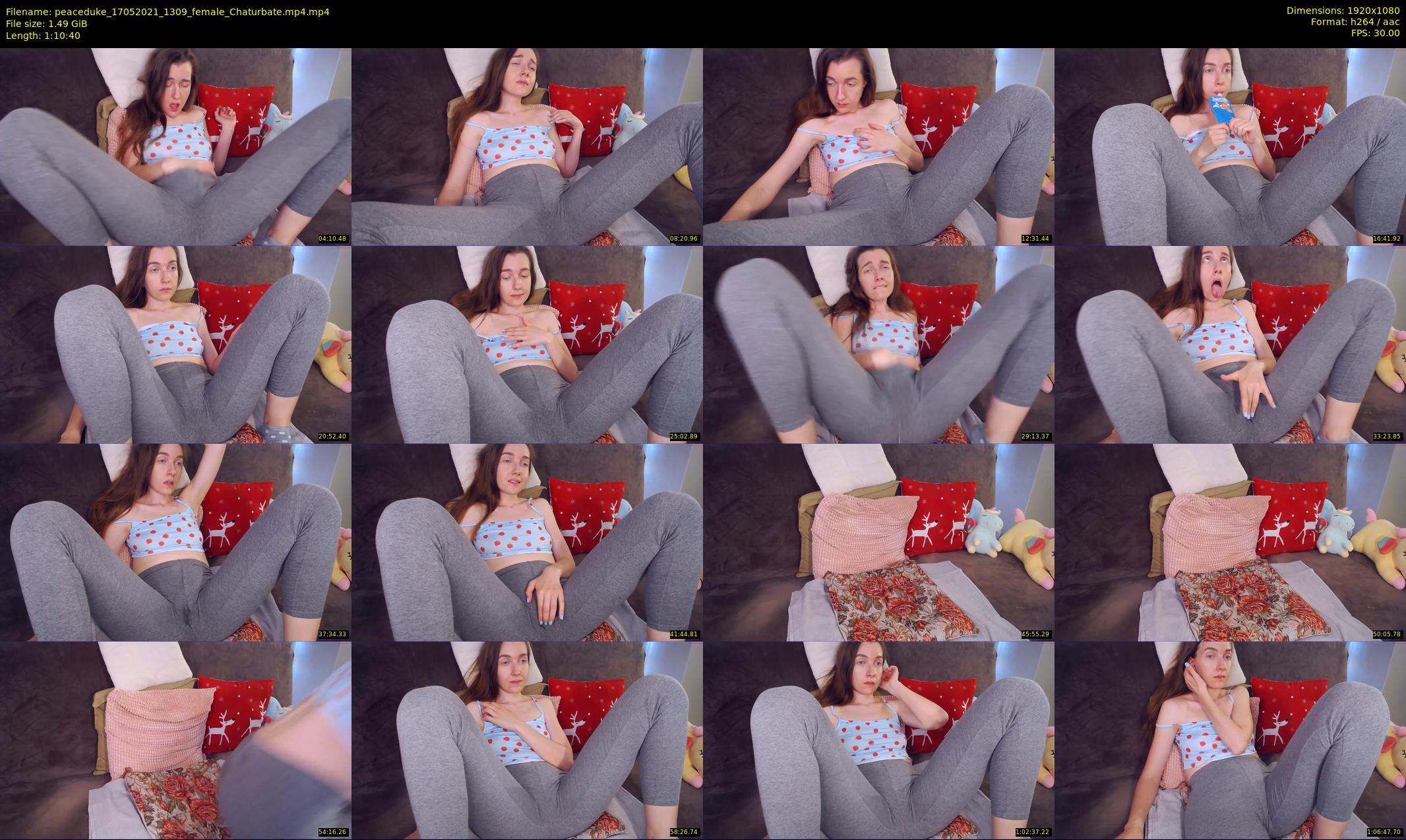 peaceduke — 71 minute Chaturbate female cam show recording, 1080p, May 17, 2021