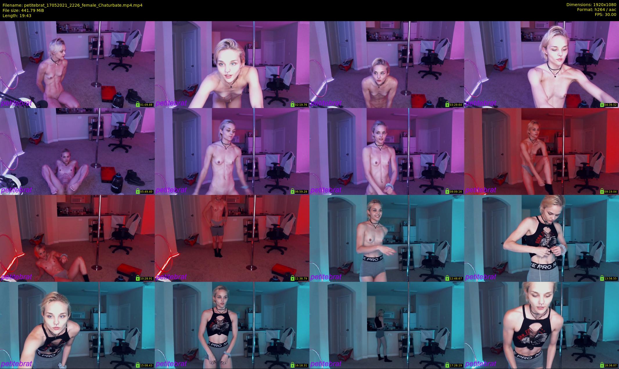 petitebrat — 20 minute Chaturbate female cam show recording, 1080p, May 17, 2021
