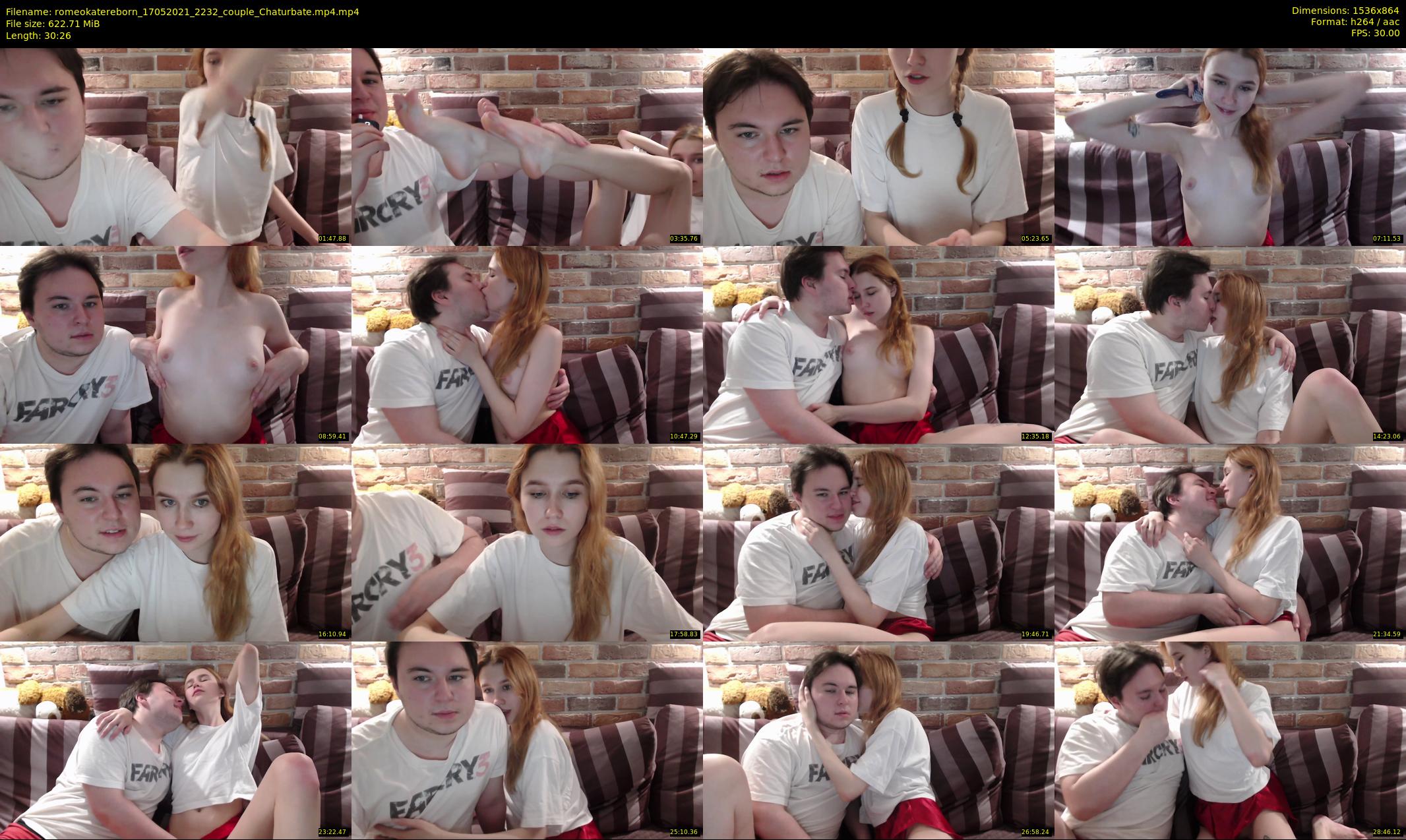 romeokatereborn — 31 minute Chaturbate couple cam show recording, 720p, May 17, 2021