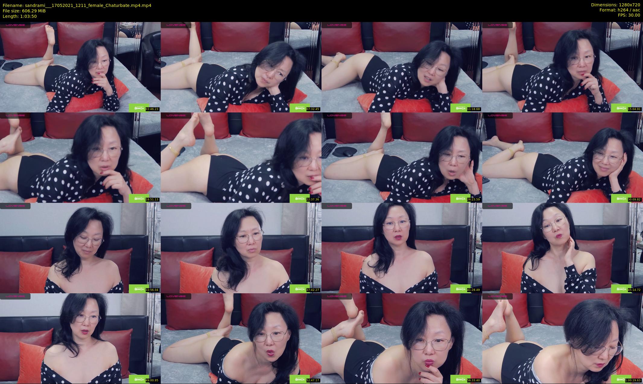sandrami__ — 64 minute Chaturbate female cam show recording, 720p, May 17, 2021