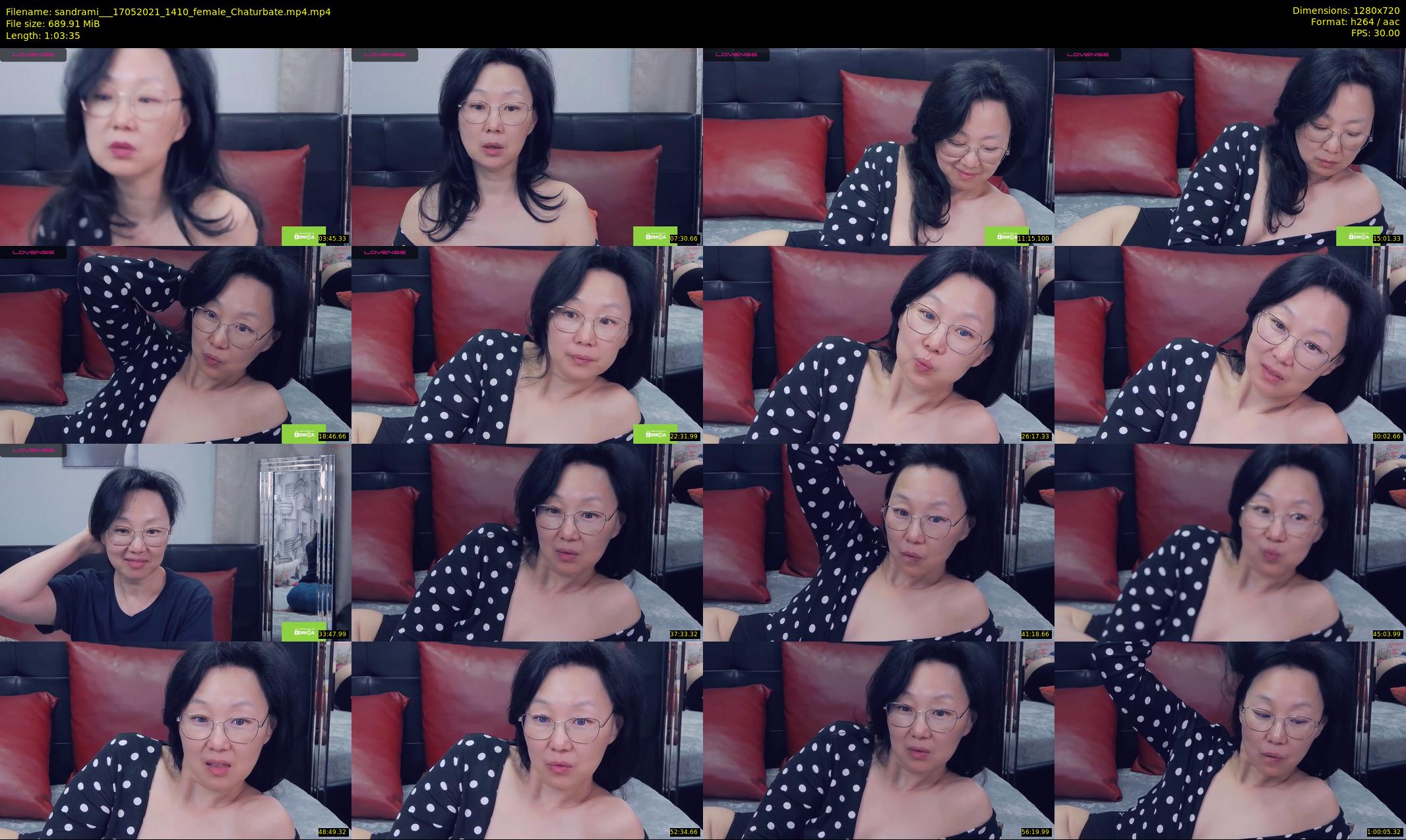 sandrami__ — 64 minute Chaturbate female cam show recording, 720p, May 17, 2021
