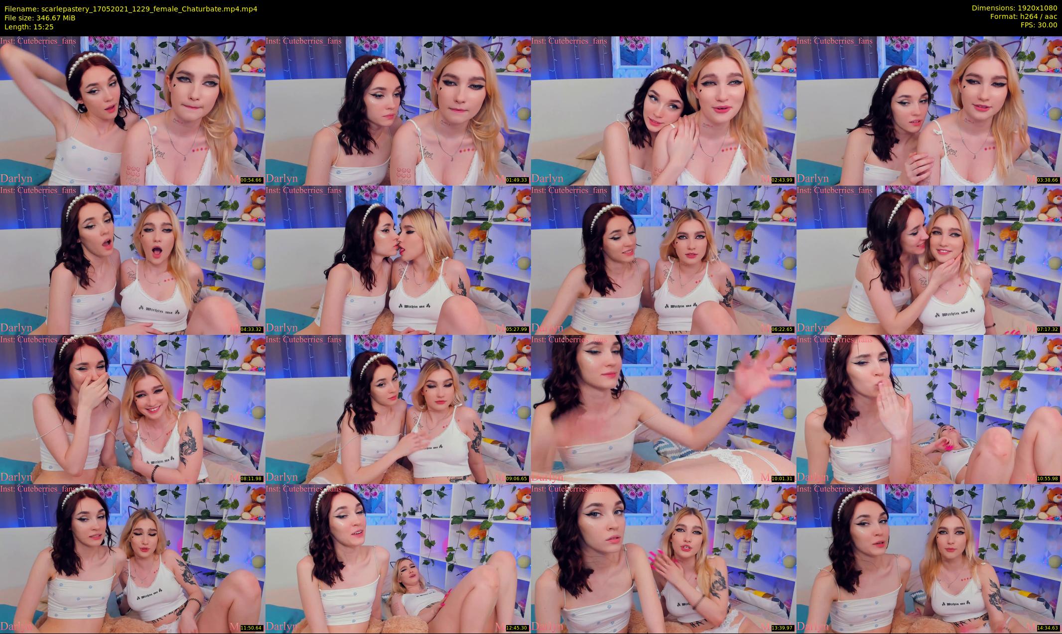 scarlepastery — 16 minute Chaturbate couple cam show recording, 1080p, May 17, 2021