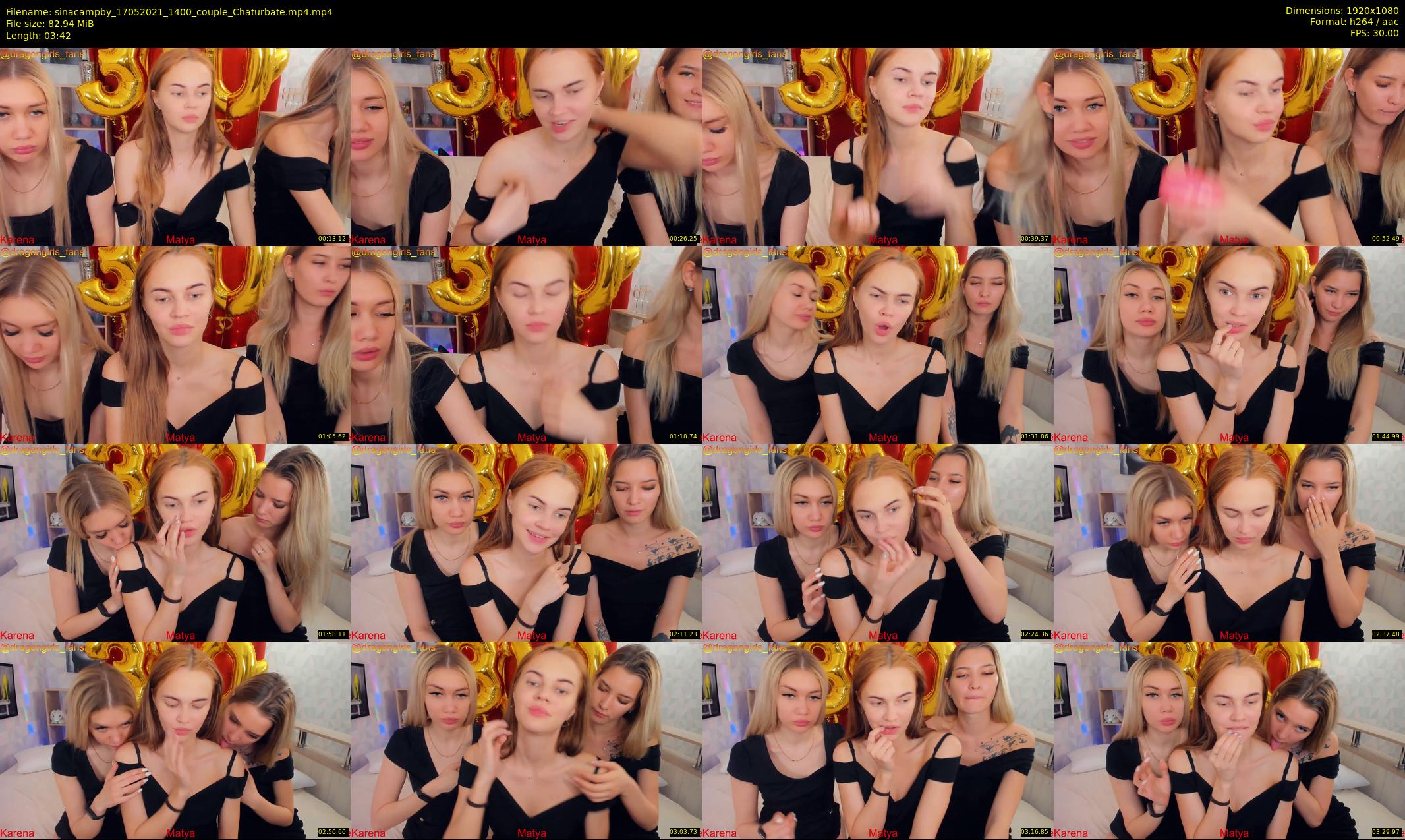 sinacampby — 4 minute Chaturbate couple cam show recording, 1080p, May 17, 2021