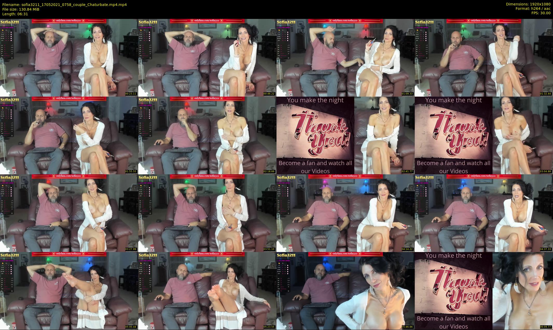 sofia3211 — 7 minute Chaturbate couple cam show recording, 1080p, May 17, 2021