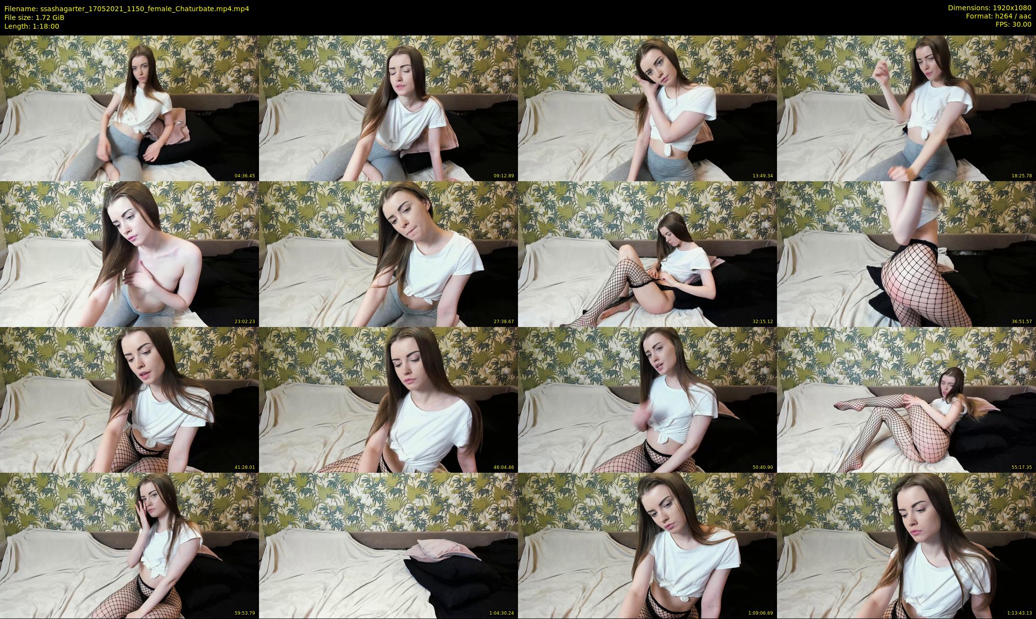 ssashagarter — 78 minute Chaturbate female cam show recording, 1080p, May 17, 2021
