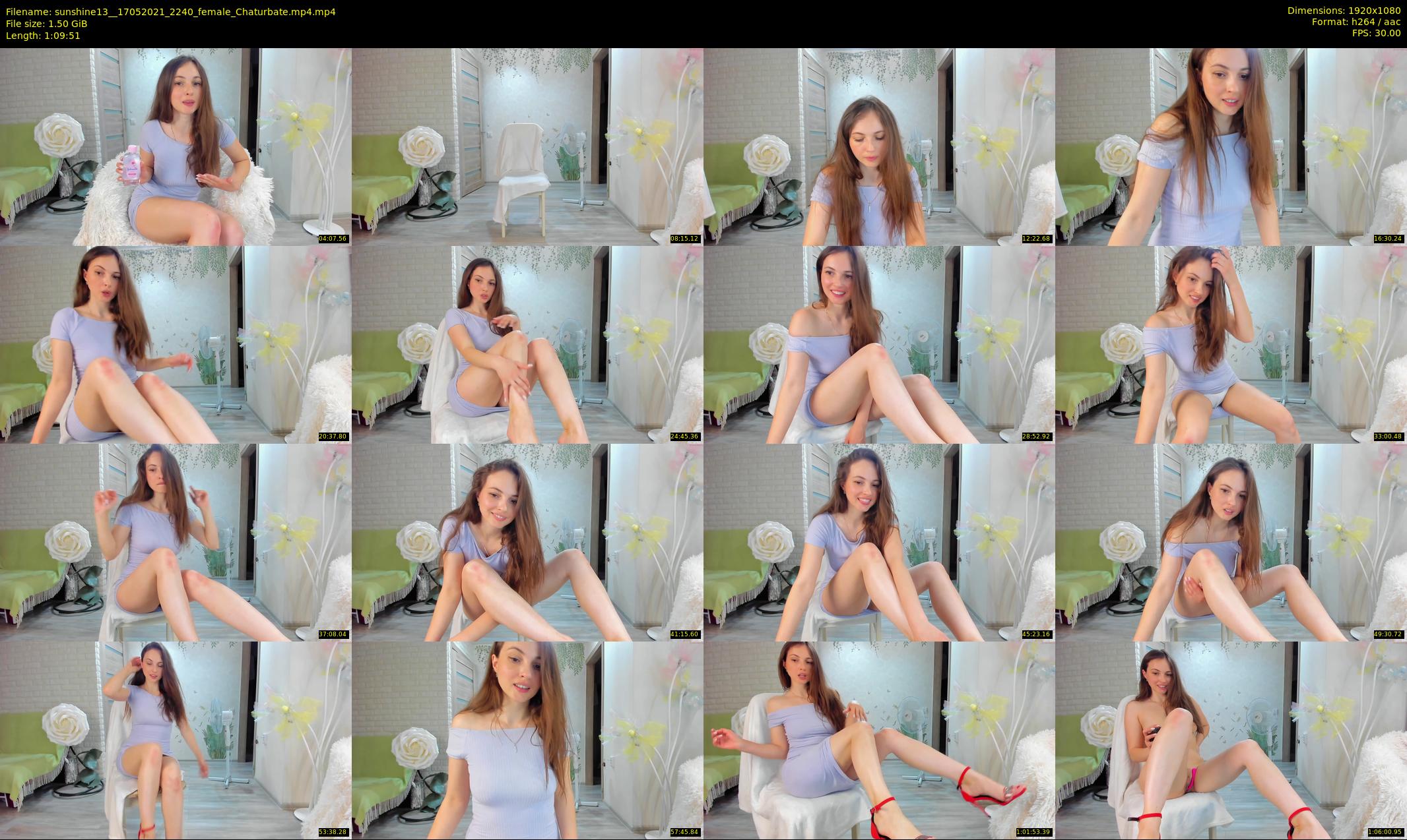 sunshine13_ — 70 minute Chaturbate female cam show recording, 1080p, May 17, 2021