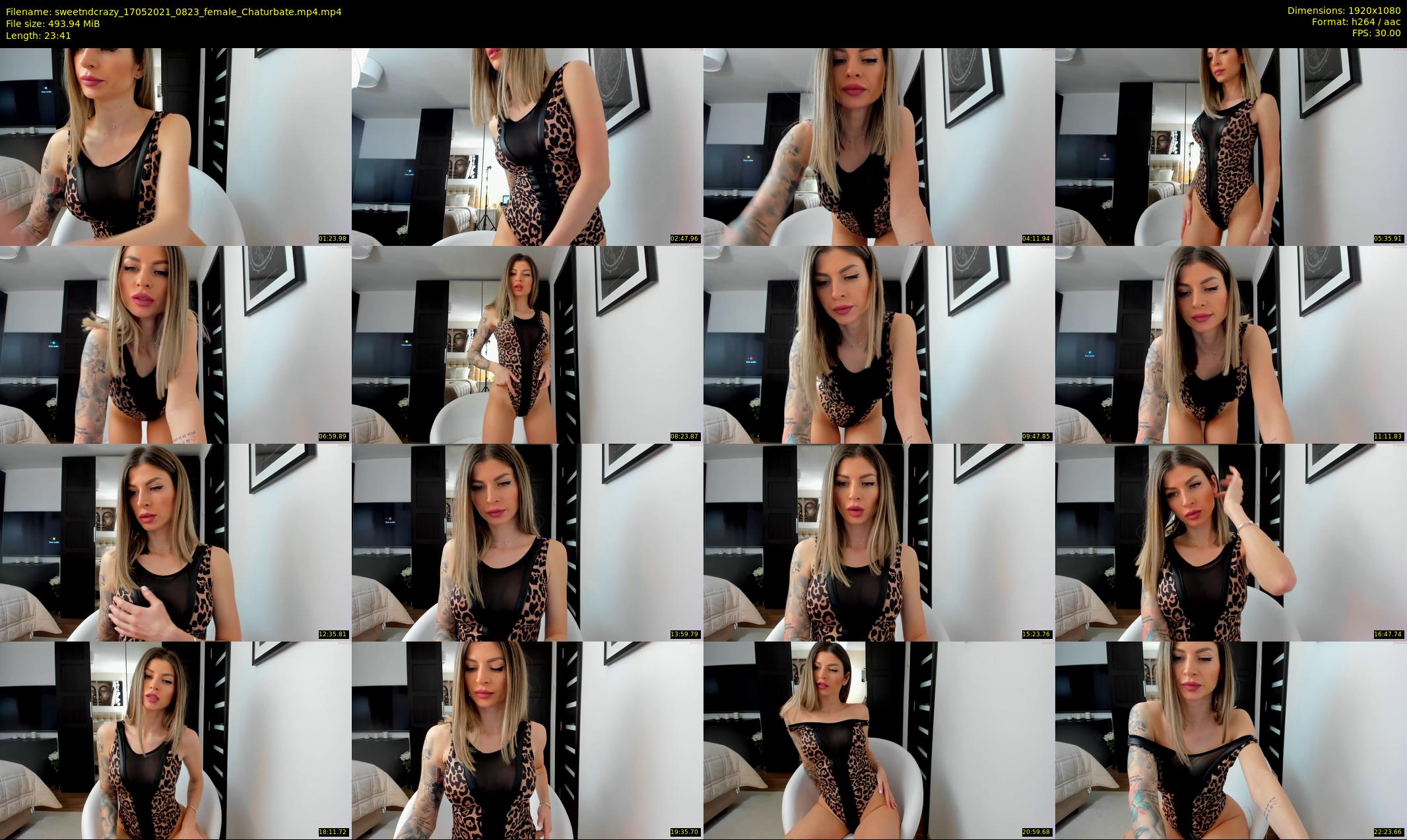 sweetndcrazy — 24 minute Chaturbate female cam show recording, 1080p, May 17, 2021