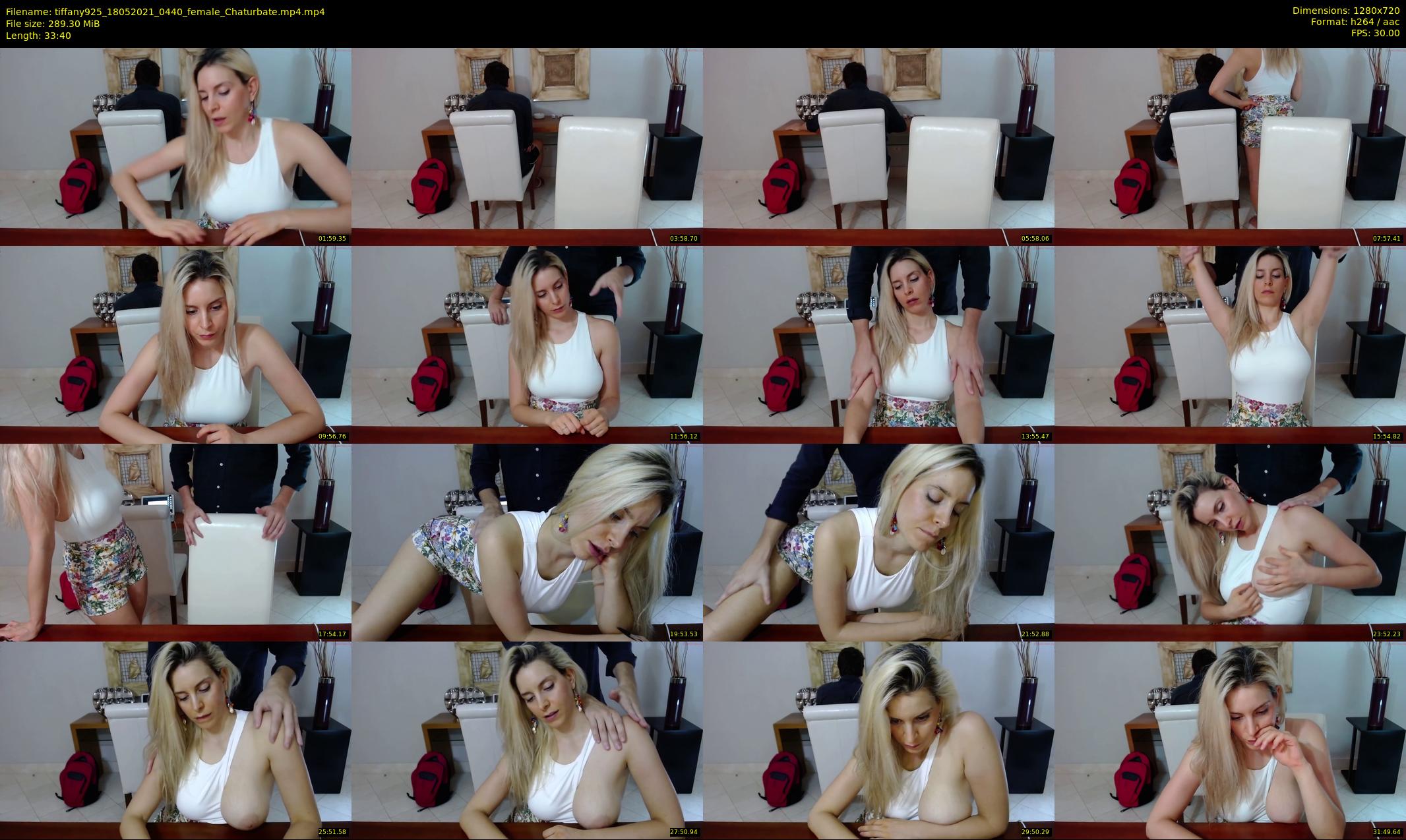 tiffany925 — 34 minute Chaturbate female cam show recording, 720p, May 18, 2021