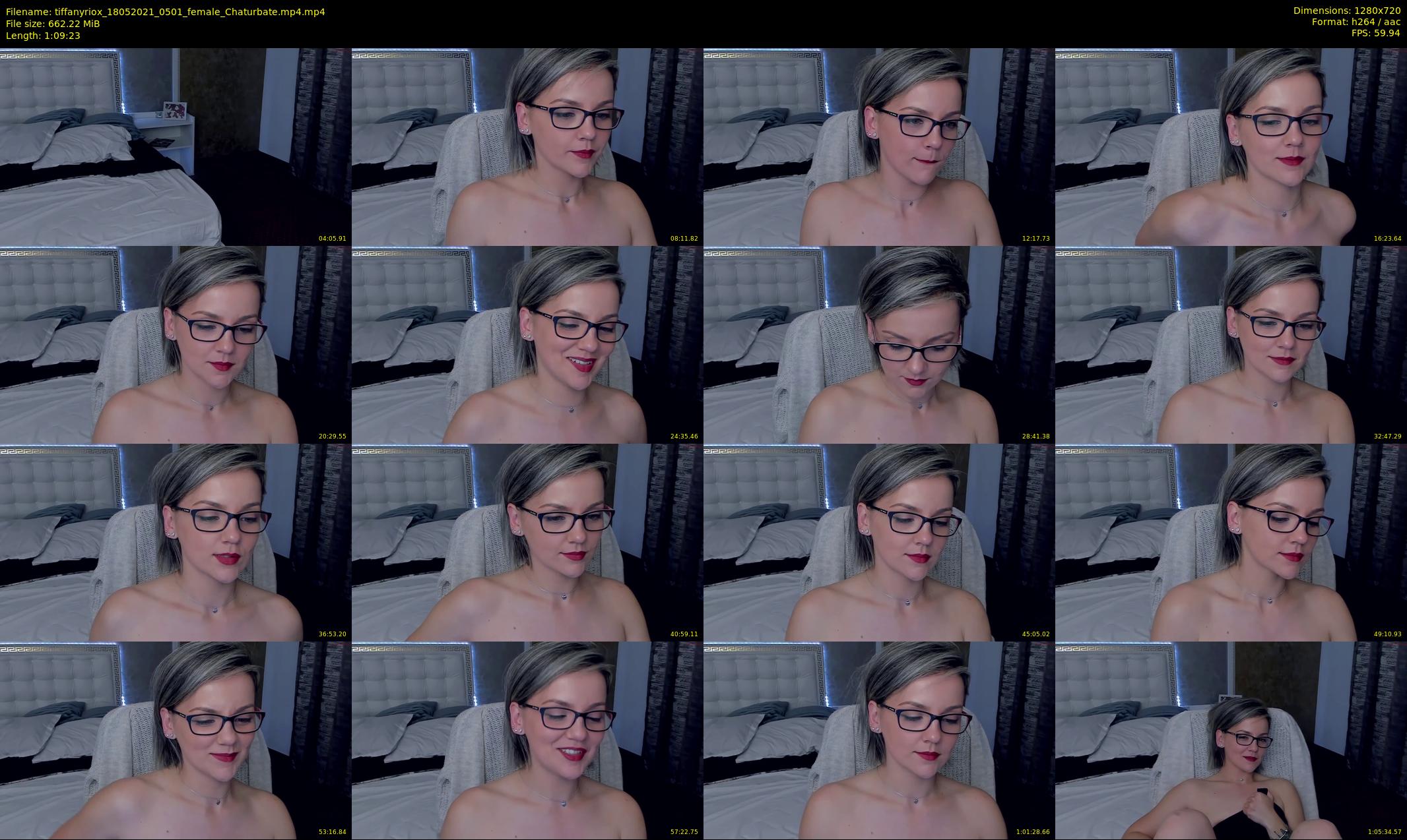 tiffanyriox — 70 minute Chaturbate female cam show recording, 720p, May 18, 2021
