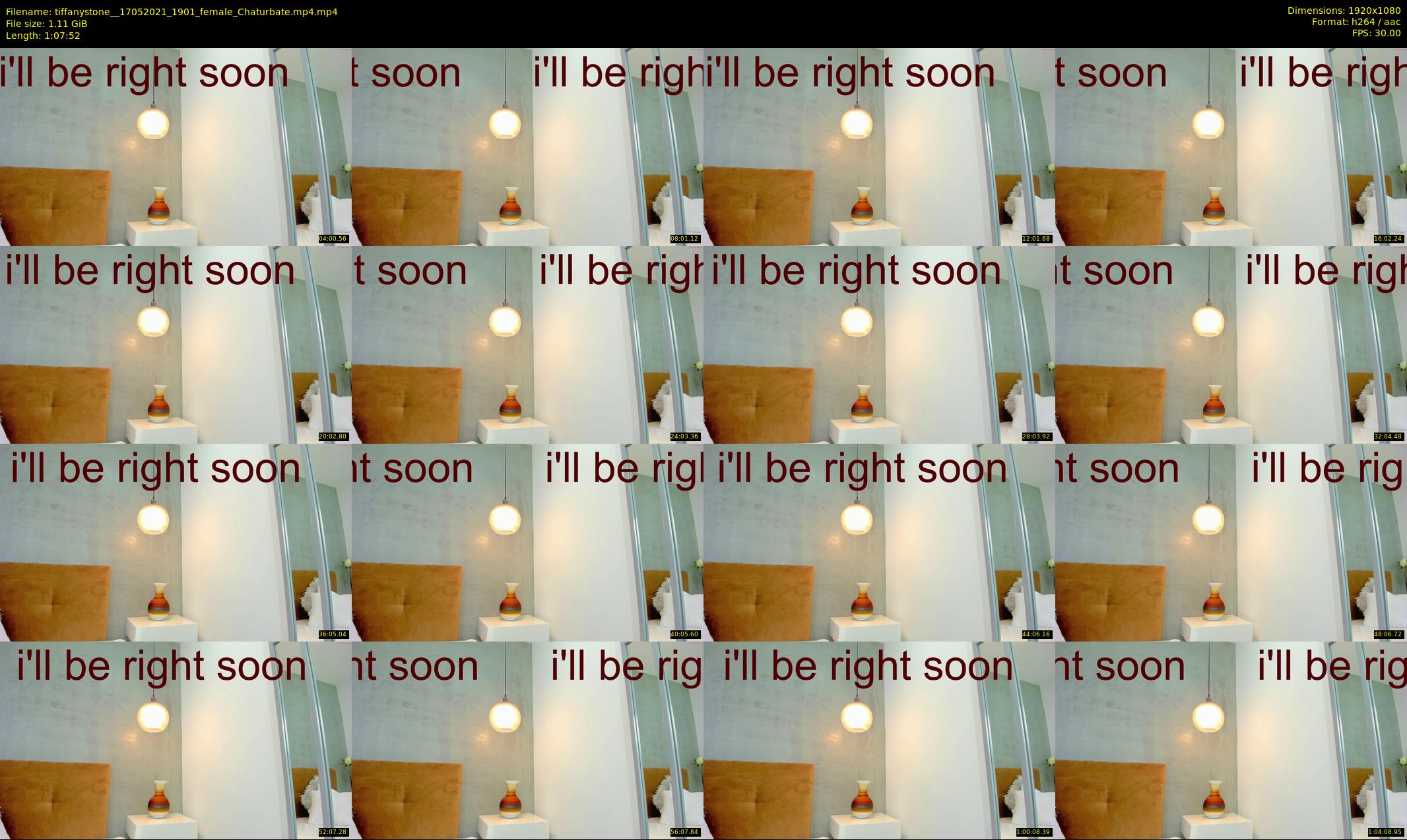 tiffanystone_ — 68 minute Chaturbate female cam show recording, 1080p, May 17, 2021